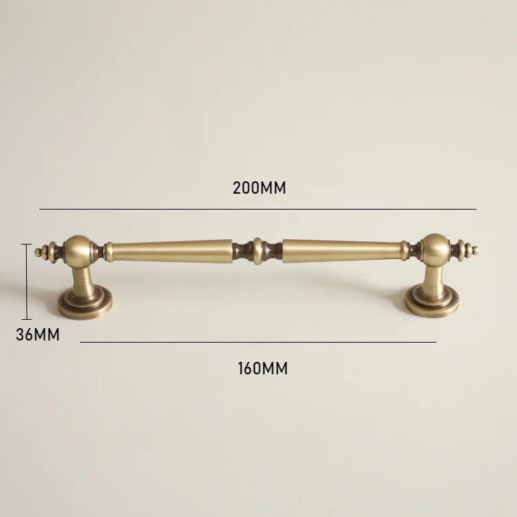 Antique Brass Cabinet Pulls | Theriaca