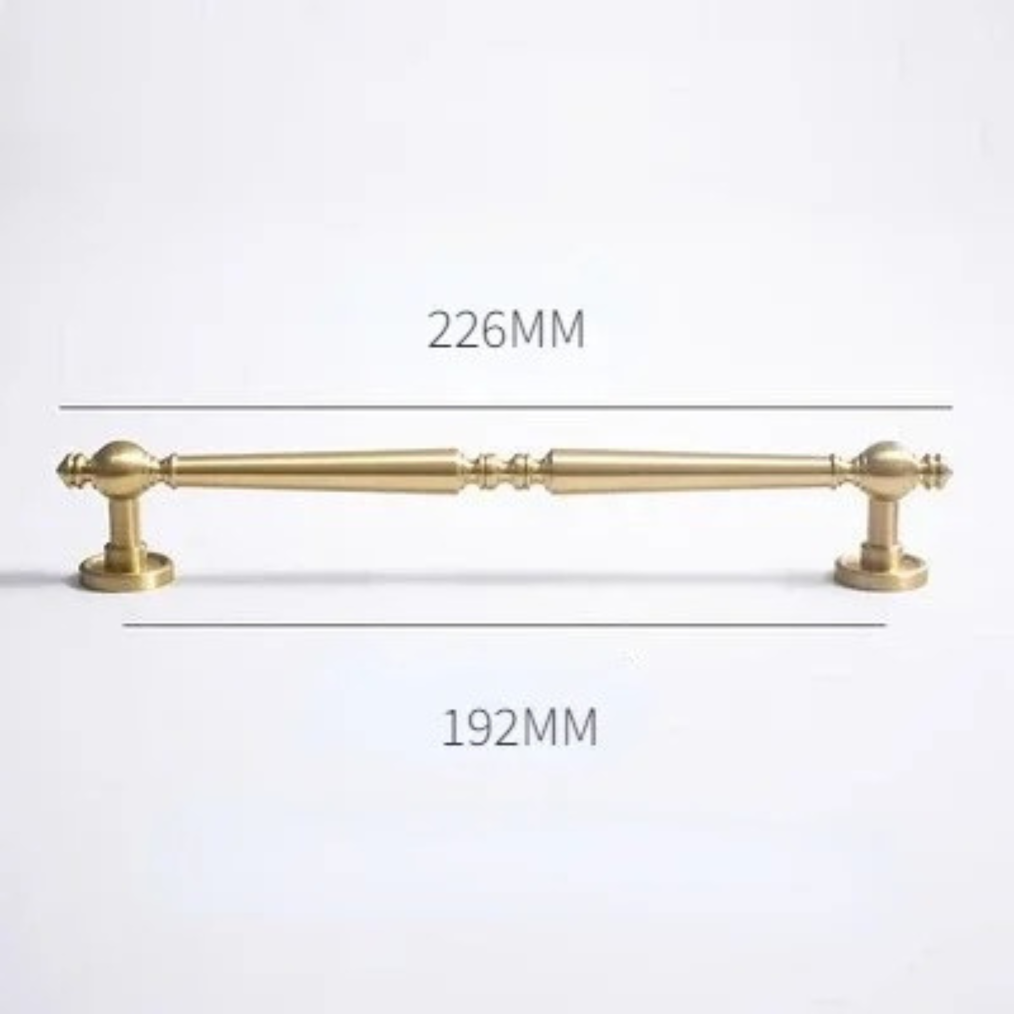 Brushed Brass Cabinet Pulls | Tenebrae