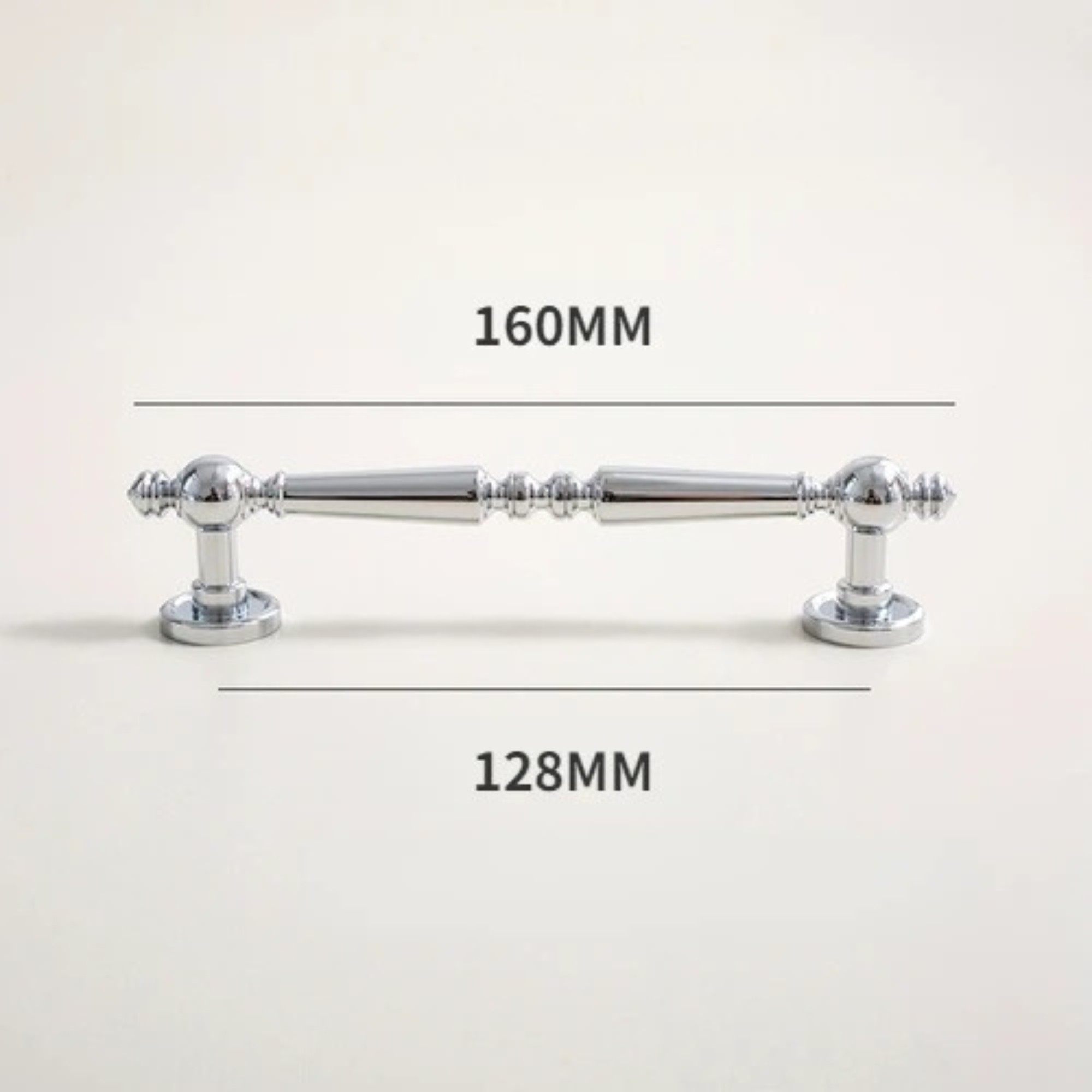 Polished Chrome Cabinet Pulls | Tenebrae