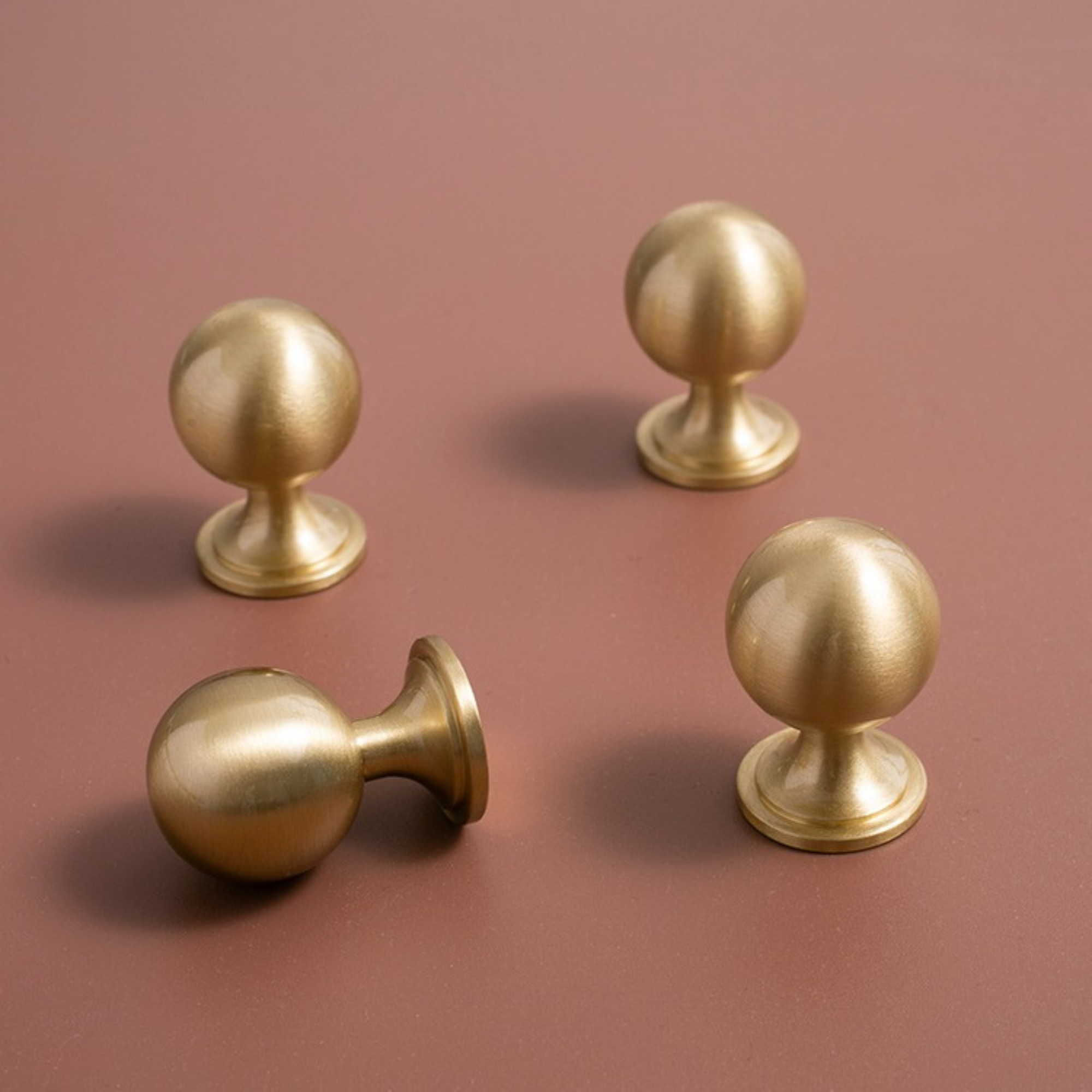 Scroll Inspired Brass Cabinet Pull | Auriola