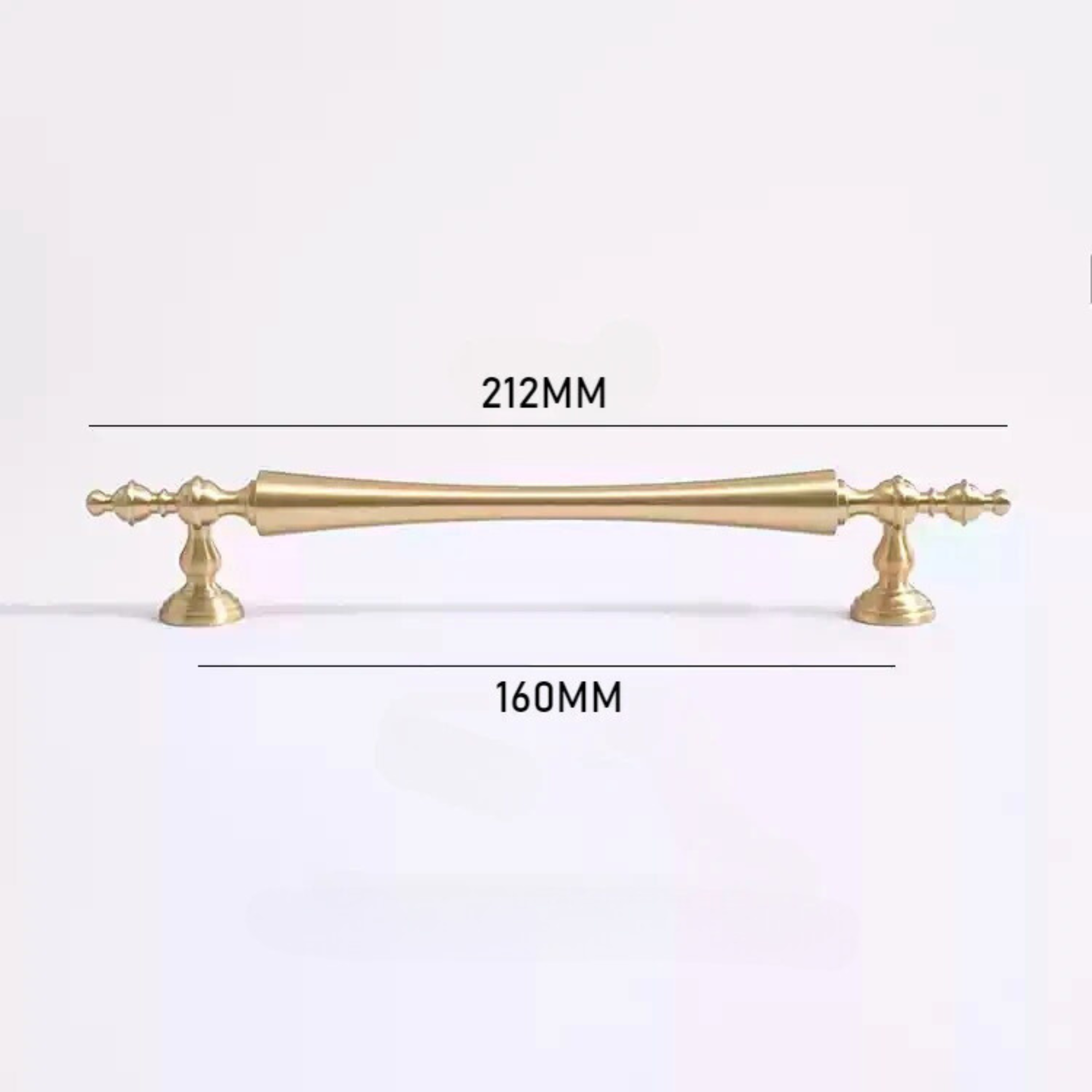 Brushed Brass Pulls | Cidaris