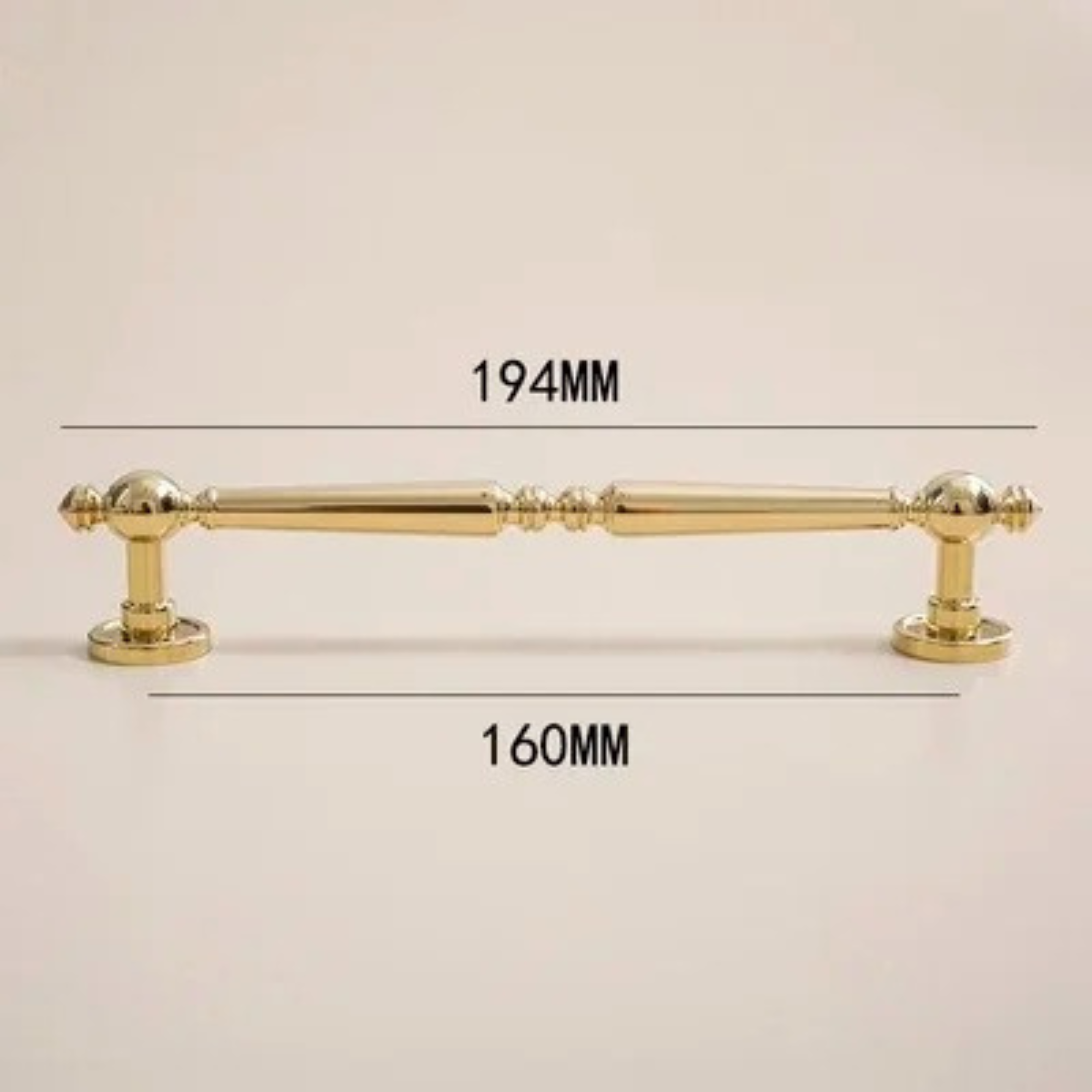 Polished Brass Cabinet Pulls | Tenebrae