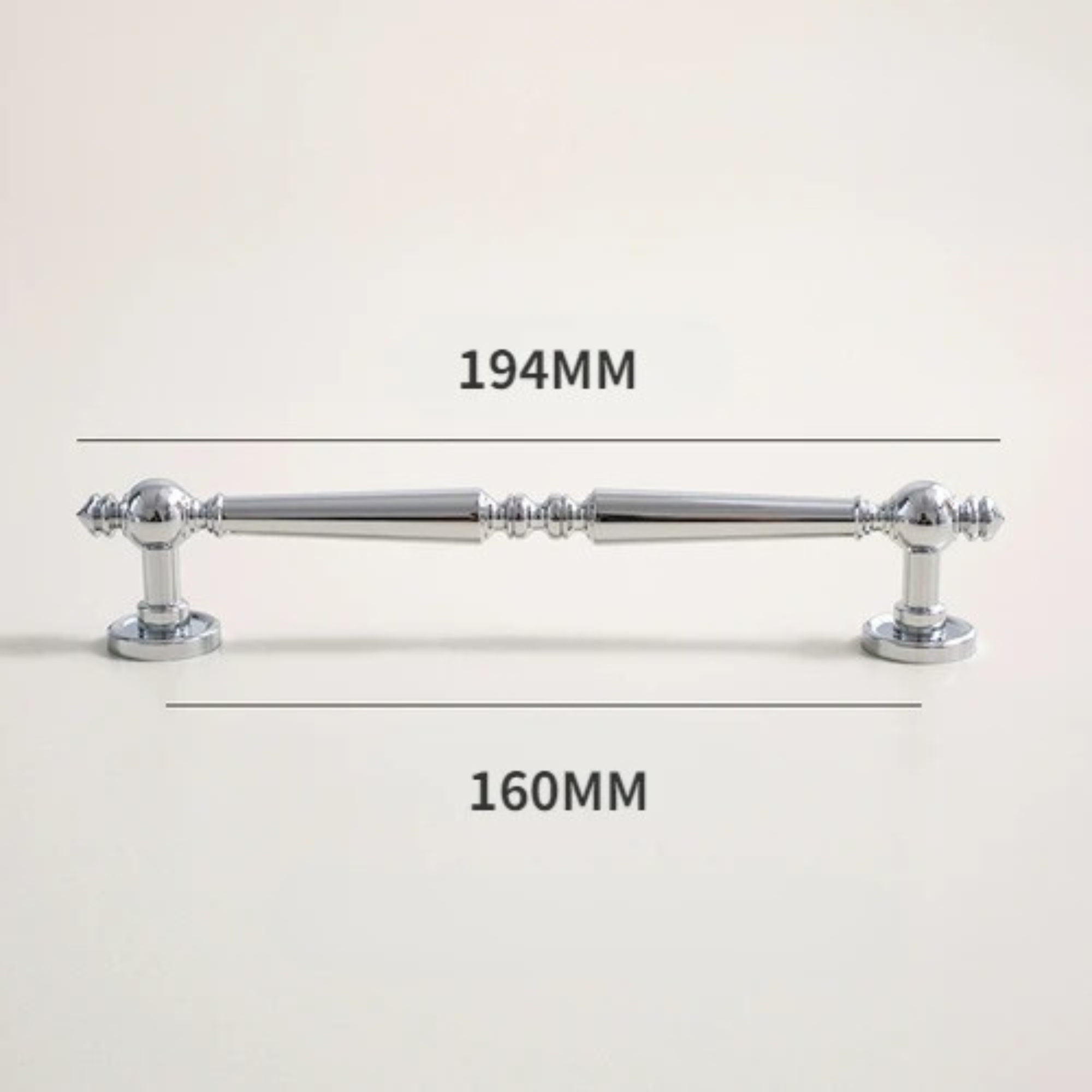 Polished Chrome Cabinet Pulls | Tenebrae