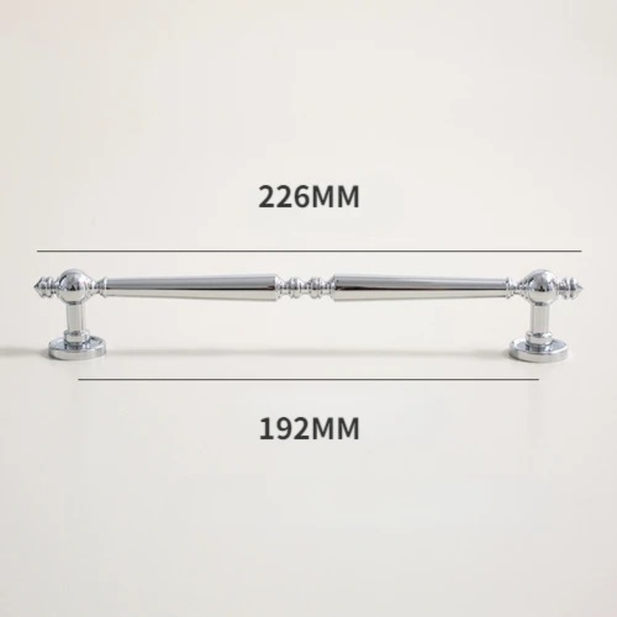 Polished Chrome Cabinet Pulls | Tenebrae