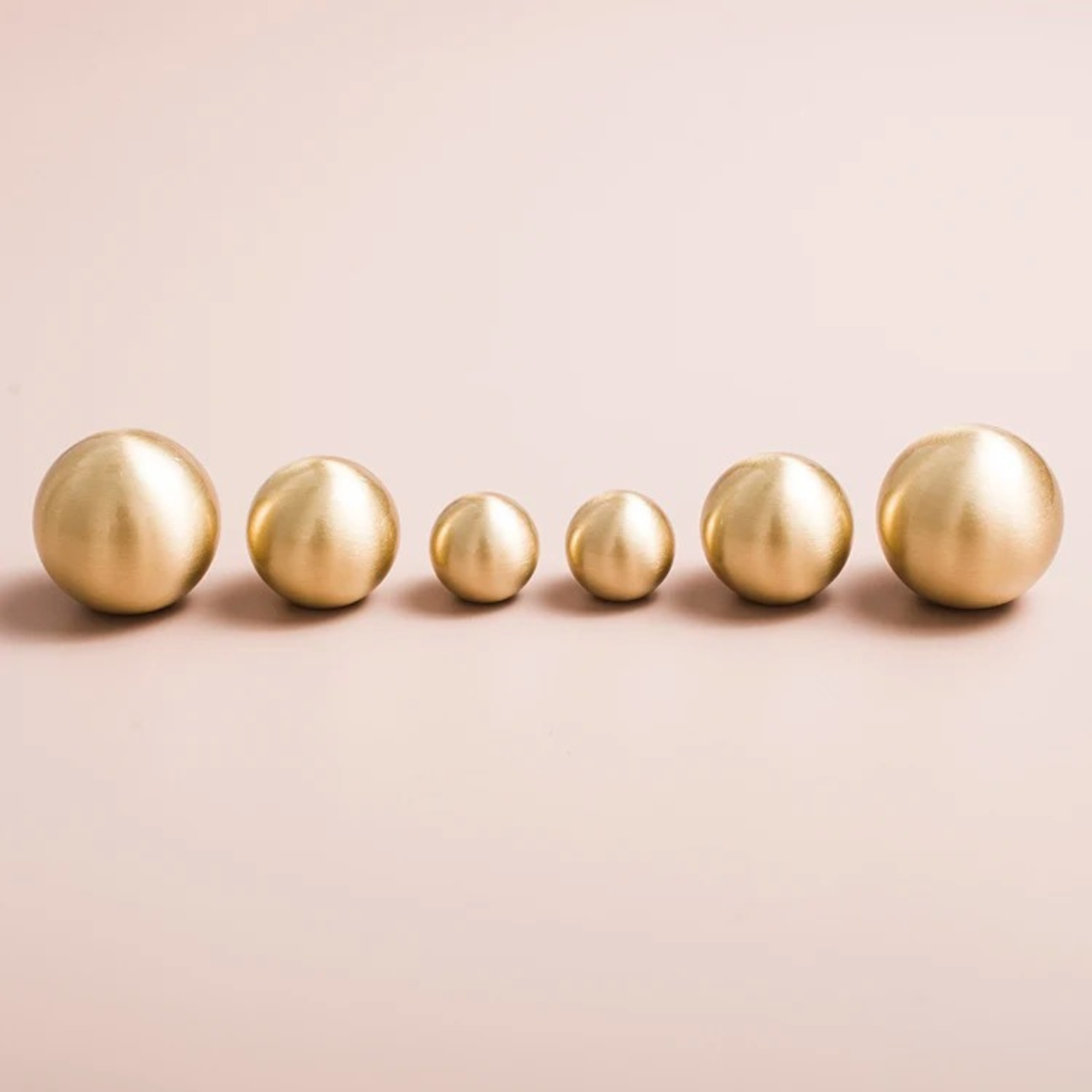 Spherical Brass Knobs | Sphaericus