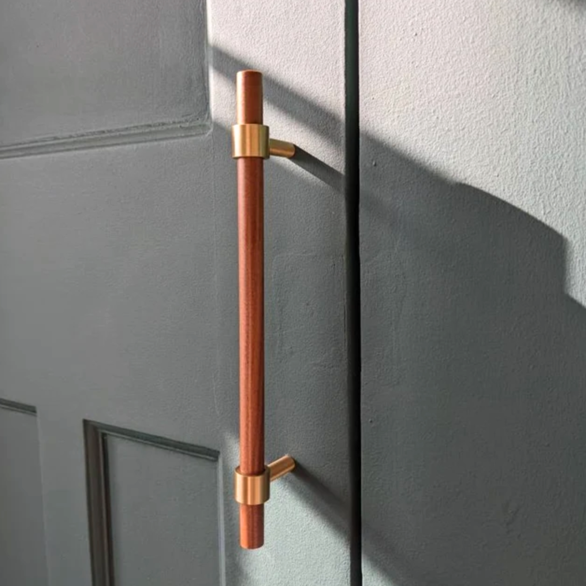 Walnut & Brass Handles | Natura