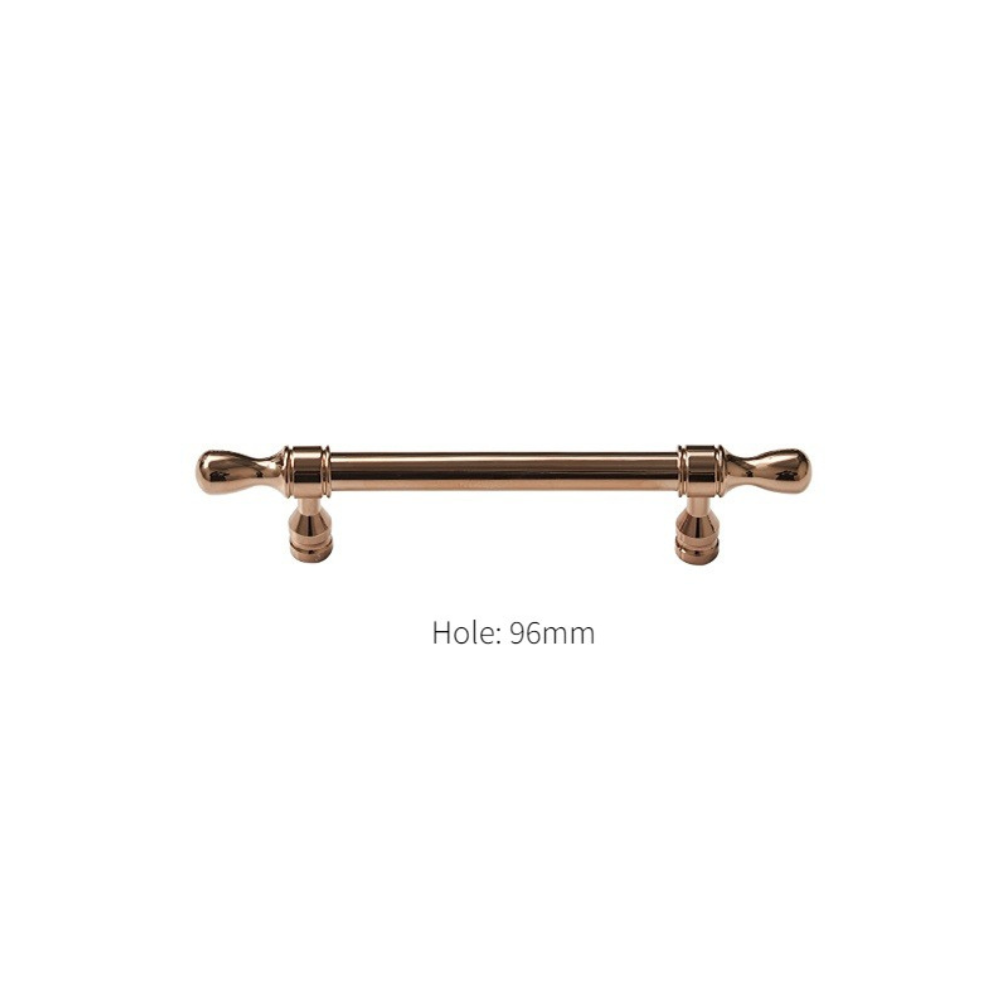 Polished Rose Gold Cabinet Pulls | Roseus