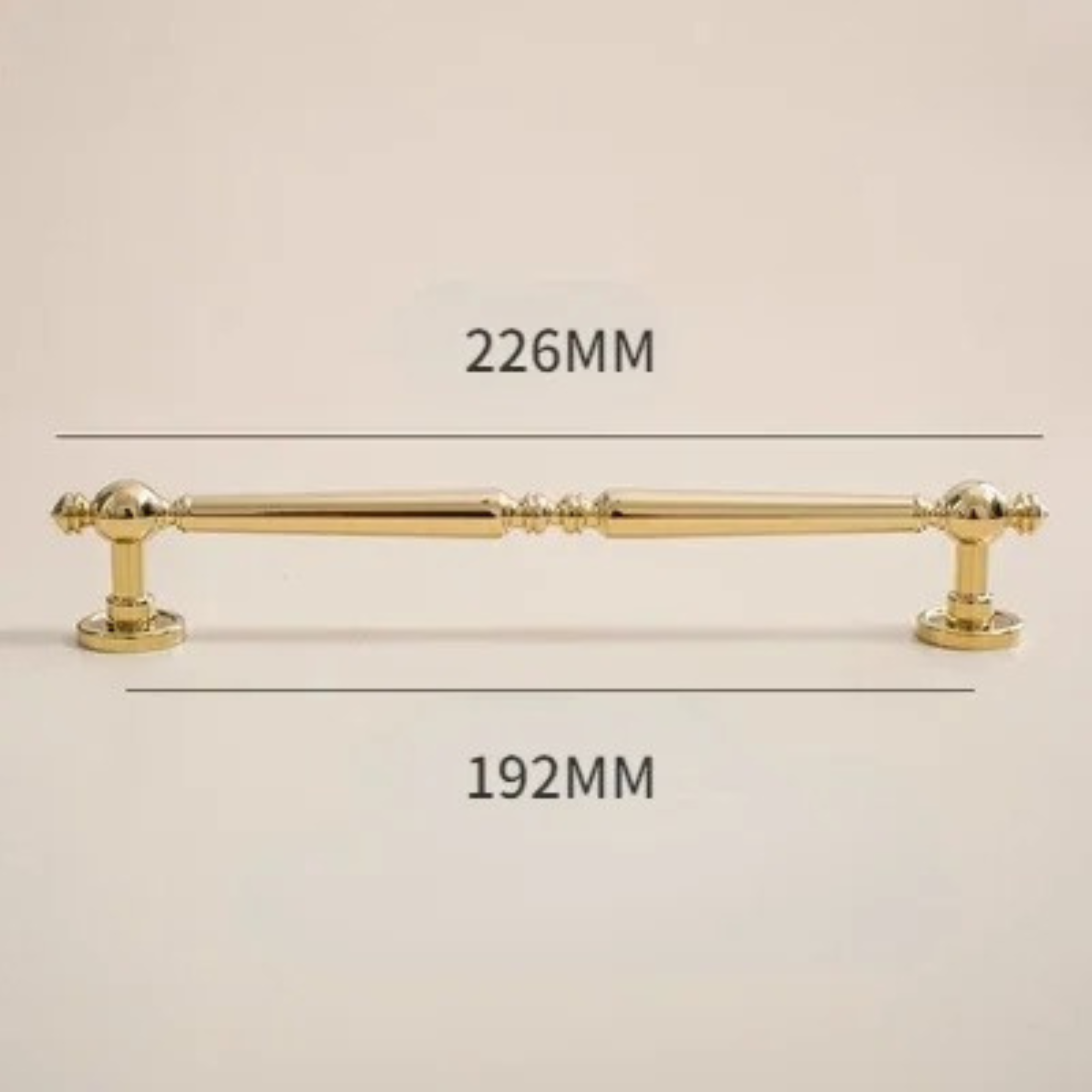 Polished Brass Cabinet Pulls | Tenebrae