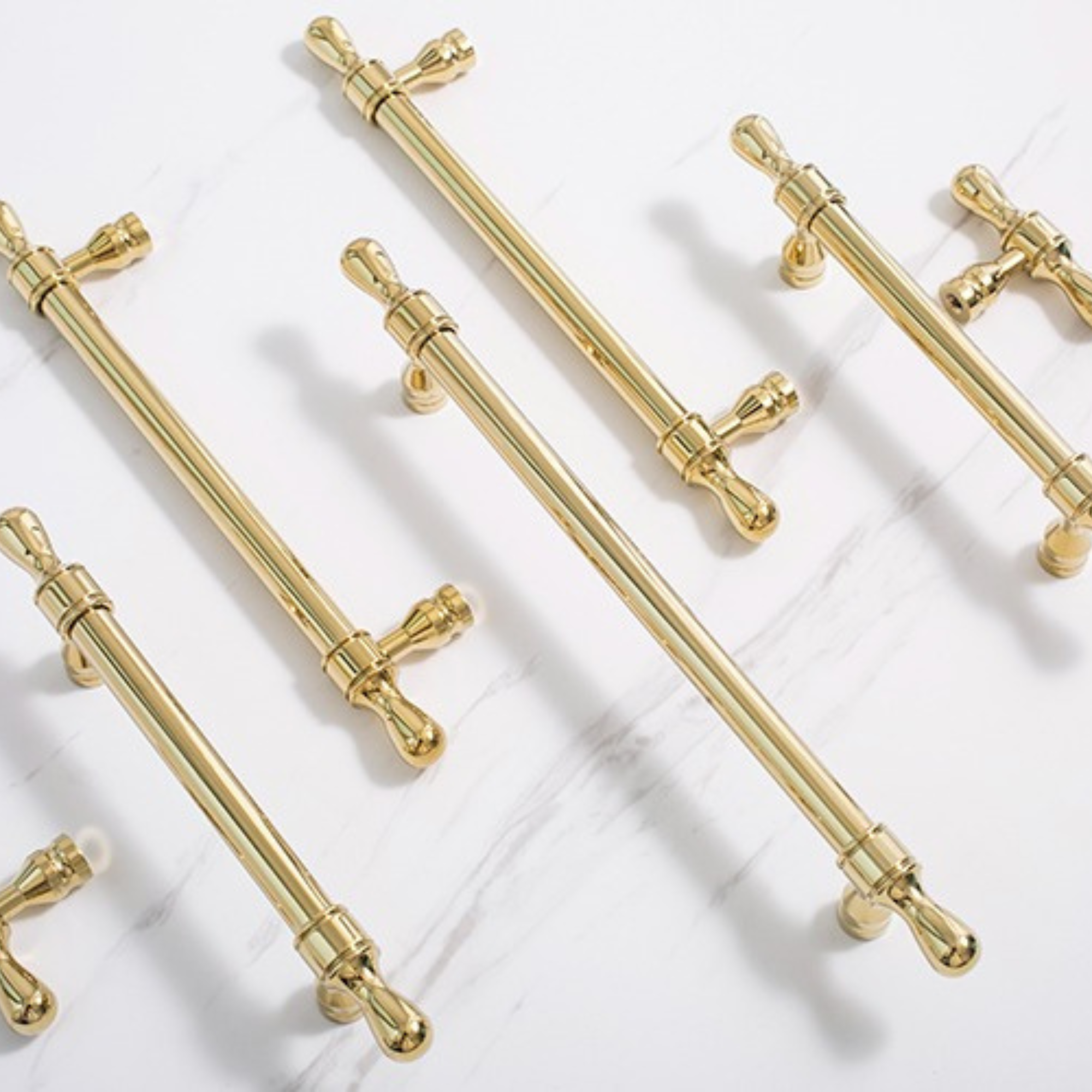 Polished Brass Pull Handles | Pando