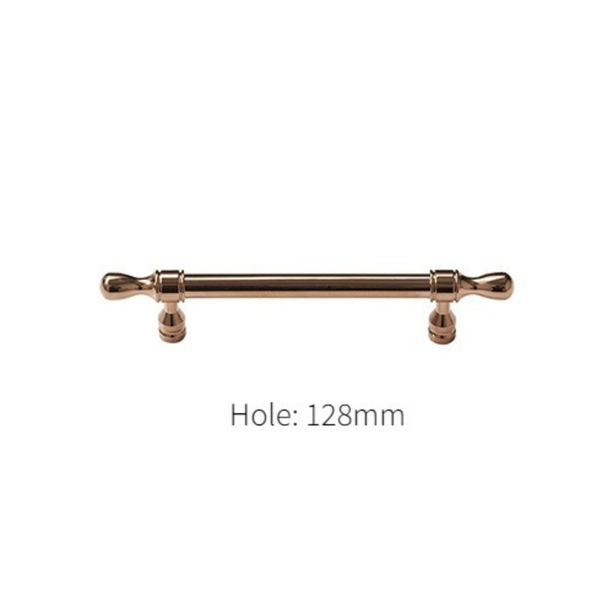 Polished Rose Gold Cabinet Pulls | Roseus