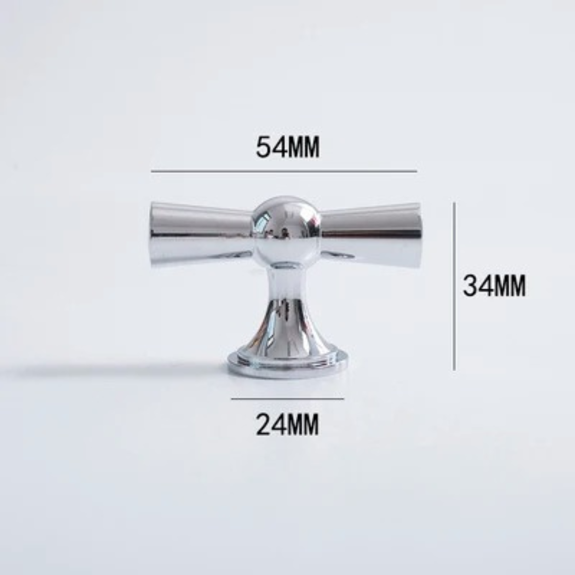 Polished Chrome Bow Handles | Aurora