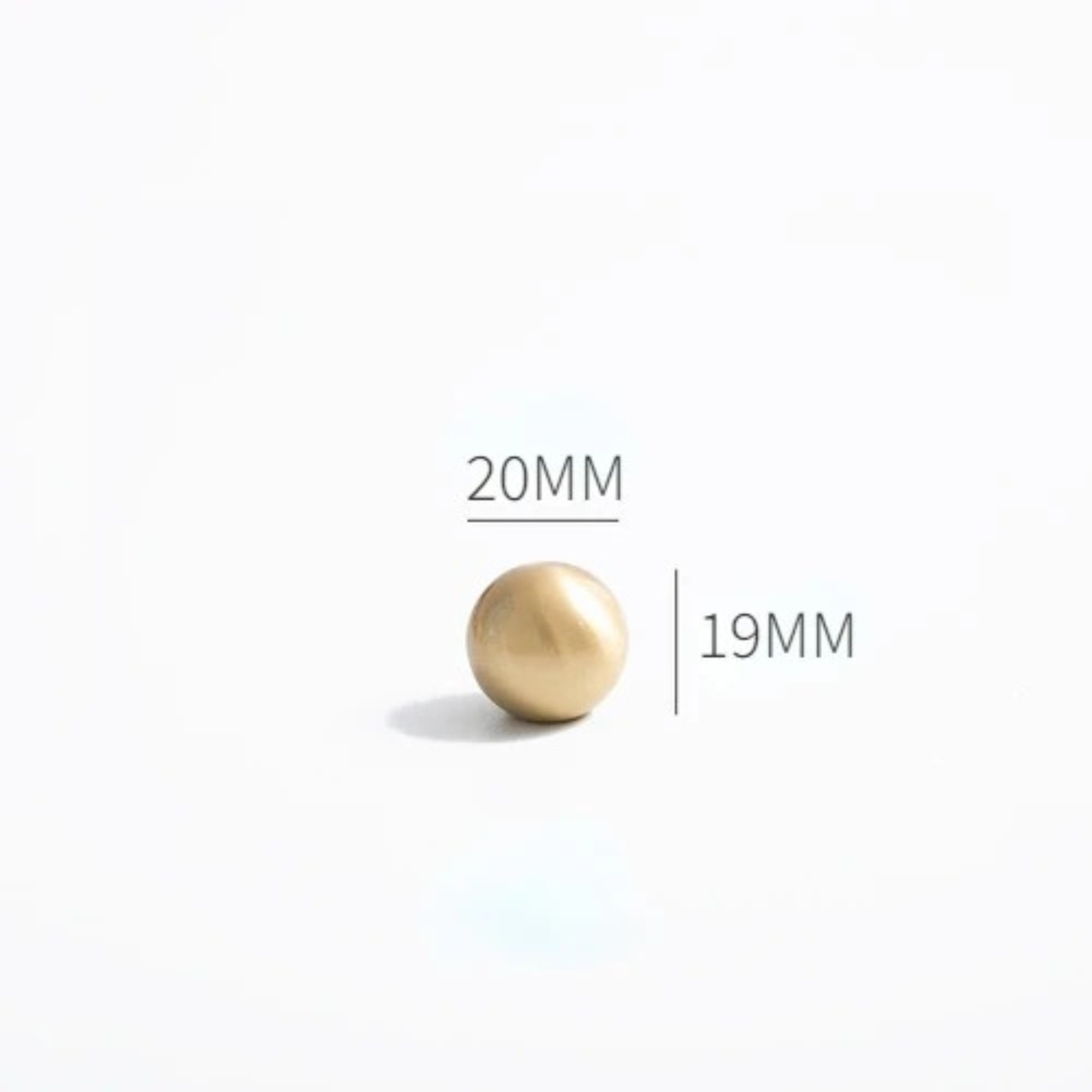 Spherical Brass Knobs | Sphaericus