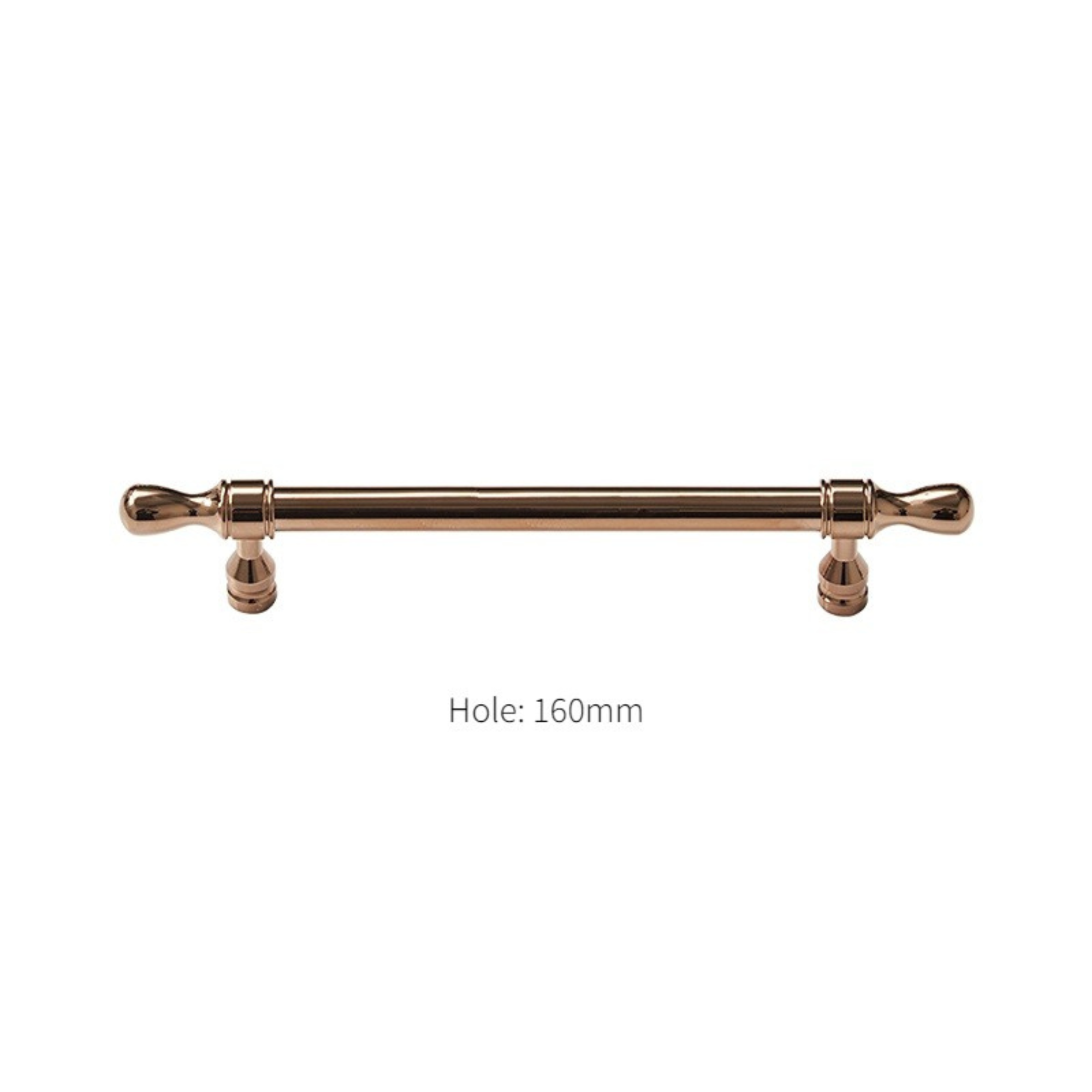 Polished Rose Gold Cabinet Pulls | Roseus