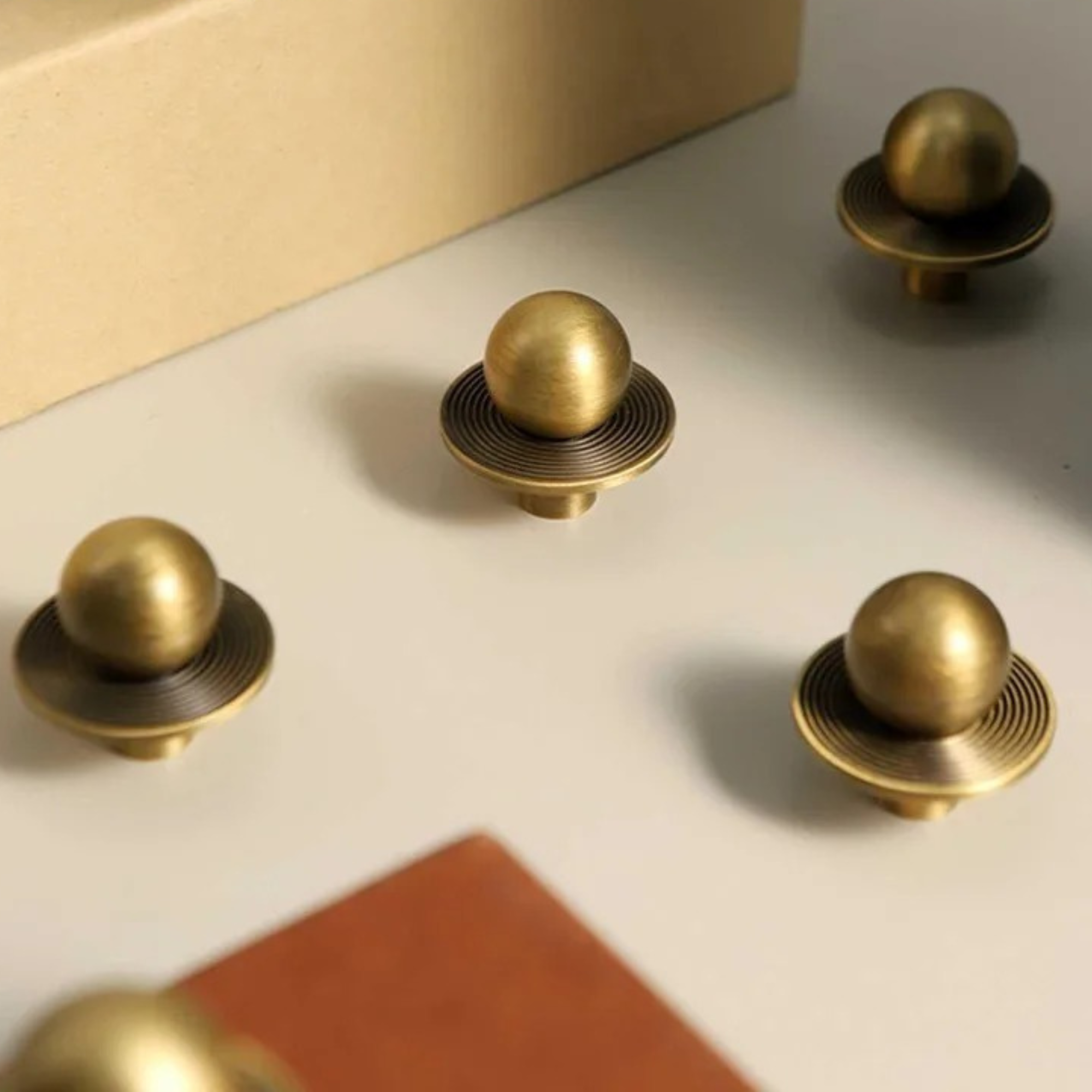 Antique Brass Drawer Knob | Planeta