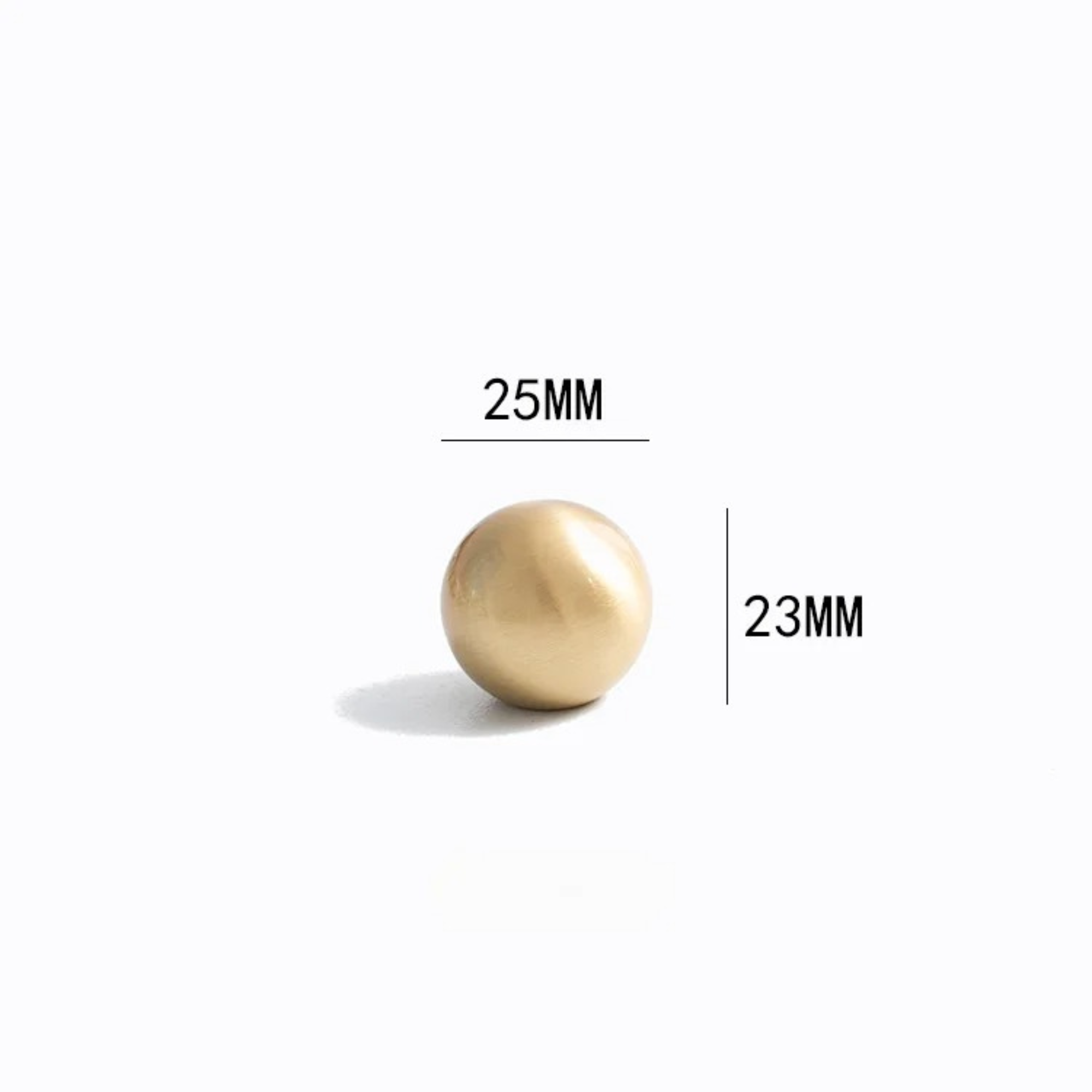 Spherical Brass Knobs | Sphaericus