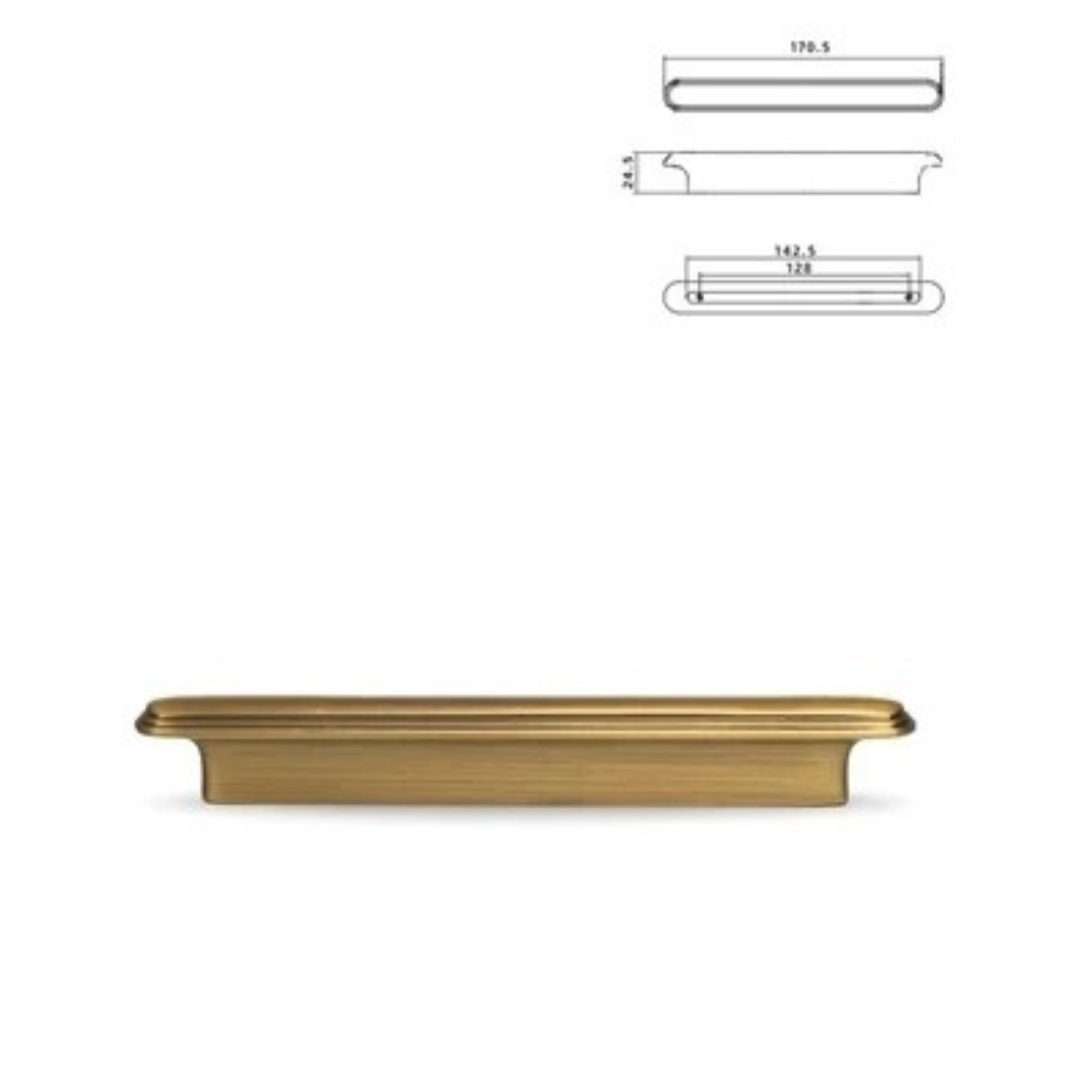 Antique Brass Cabinet Hardware | Apricitas