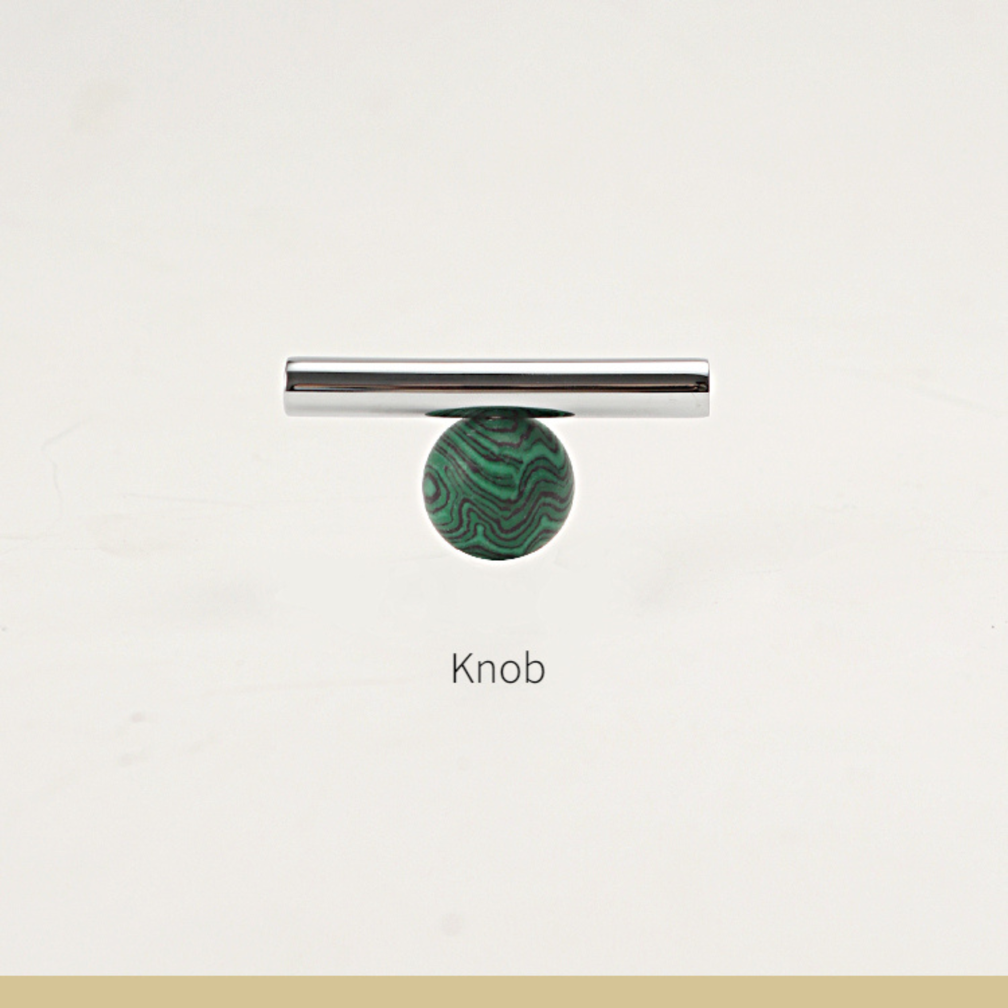 Polished Chrome & Stone Pulls | Volu