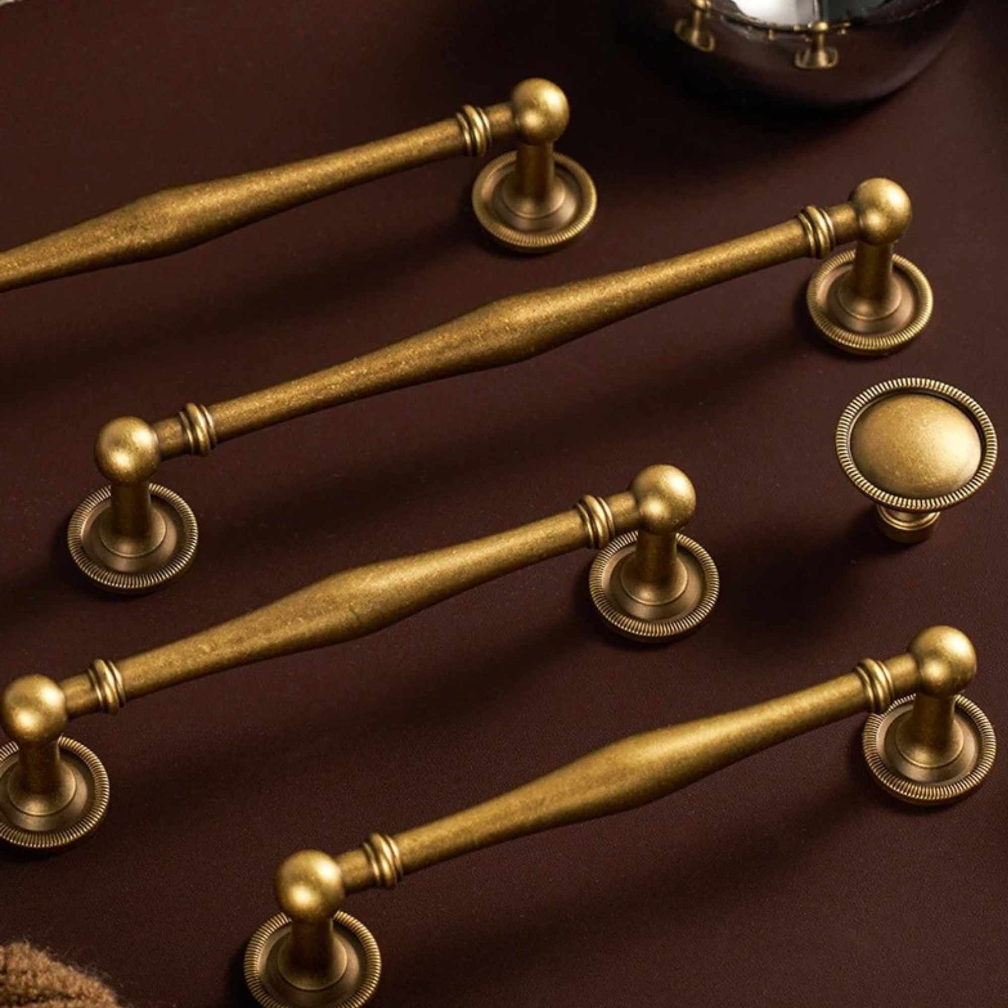 Antique Brass Pulls | Caltha