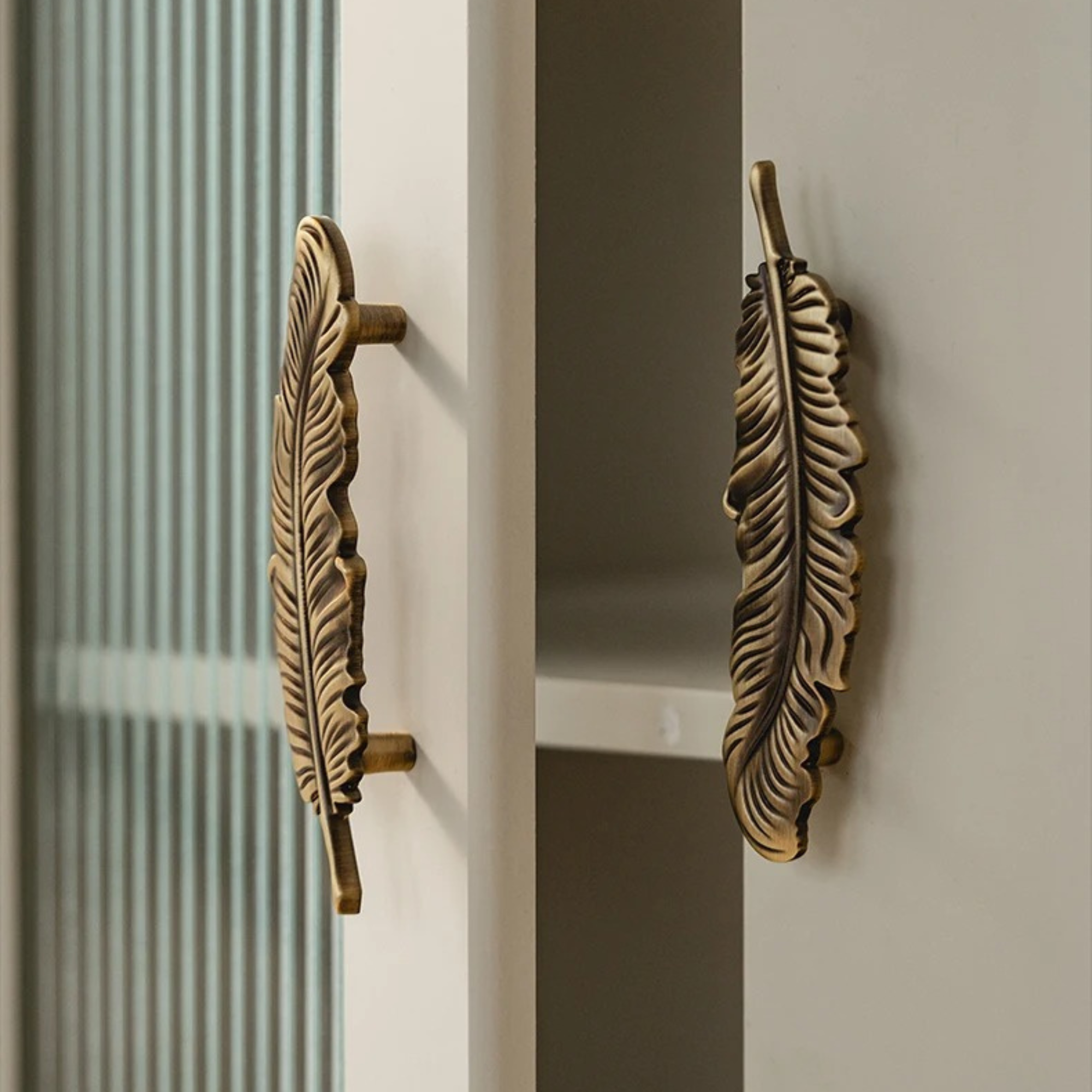 Feather Cabinet Pulls | Pluma