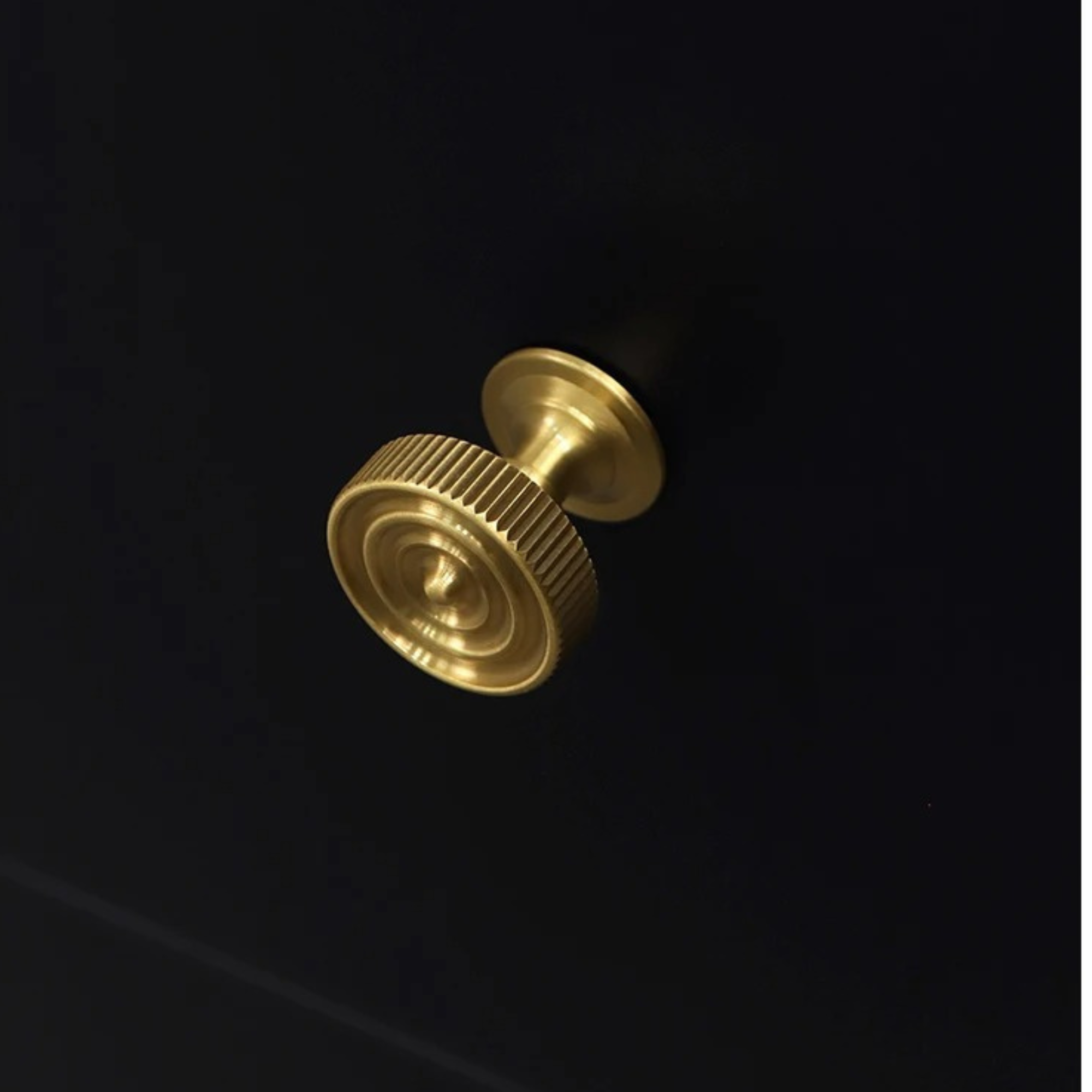 Brushed Brass Lined Pulls | Aereus