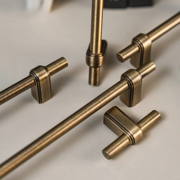 Rustic Brass Hardware Antique Brass Kitchen Hardware | The Boutique Handle Co