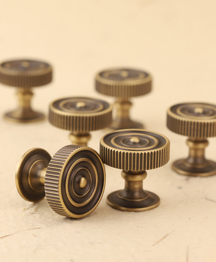 Antique bronze cabinet knobs