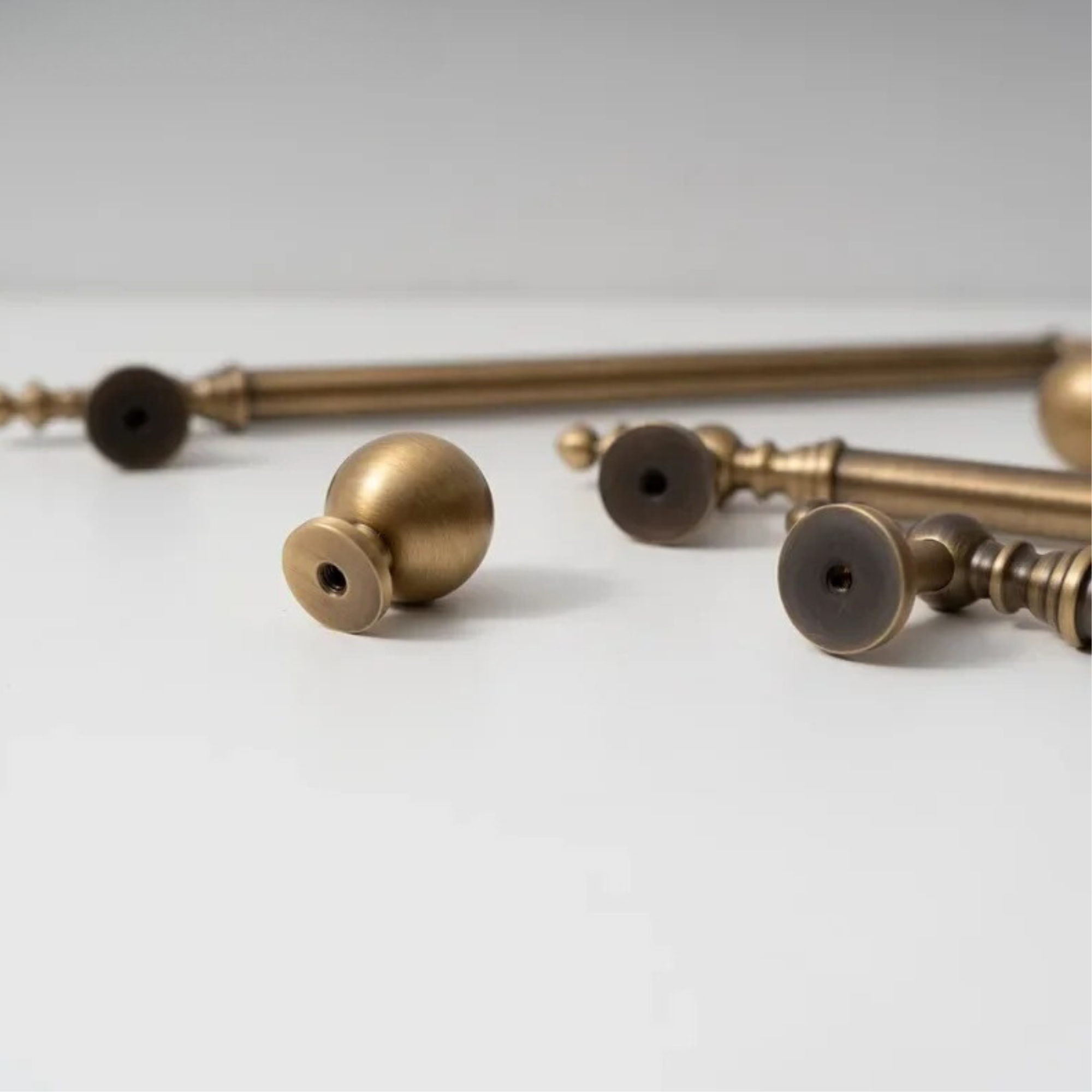 Antique Brass Pull Handles | Persis