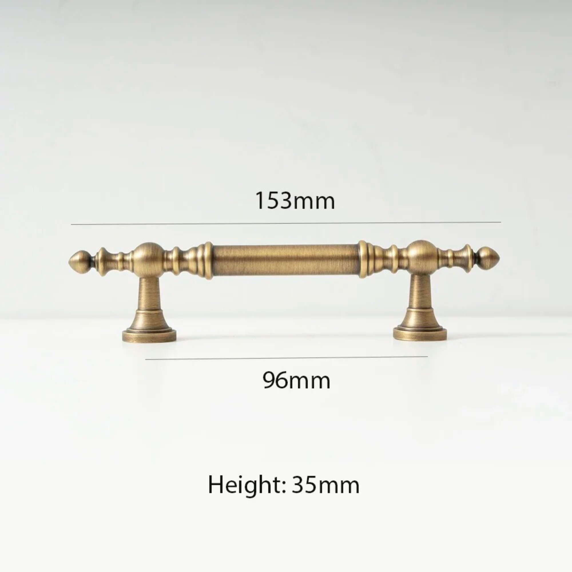 Antique Brass Pull Handles | Persis