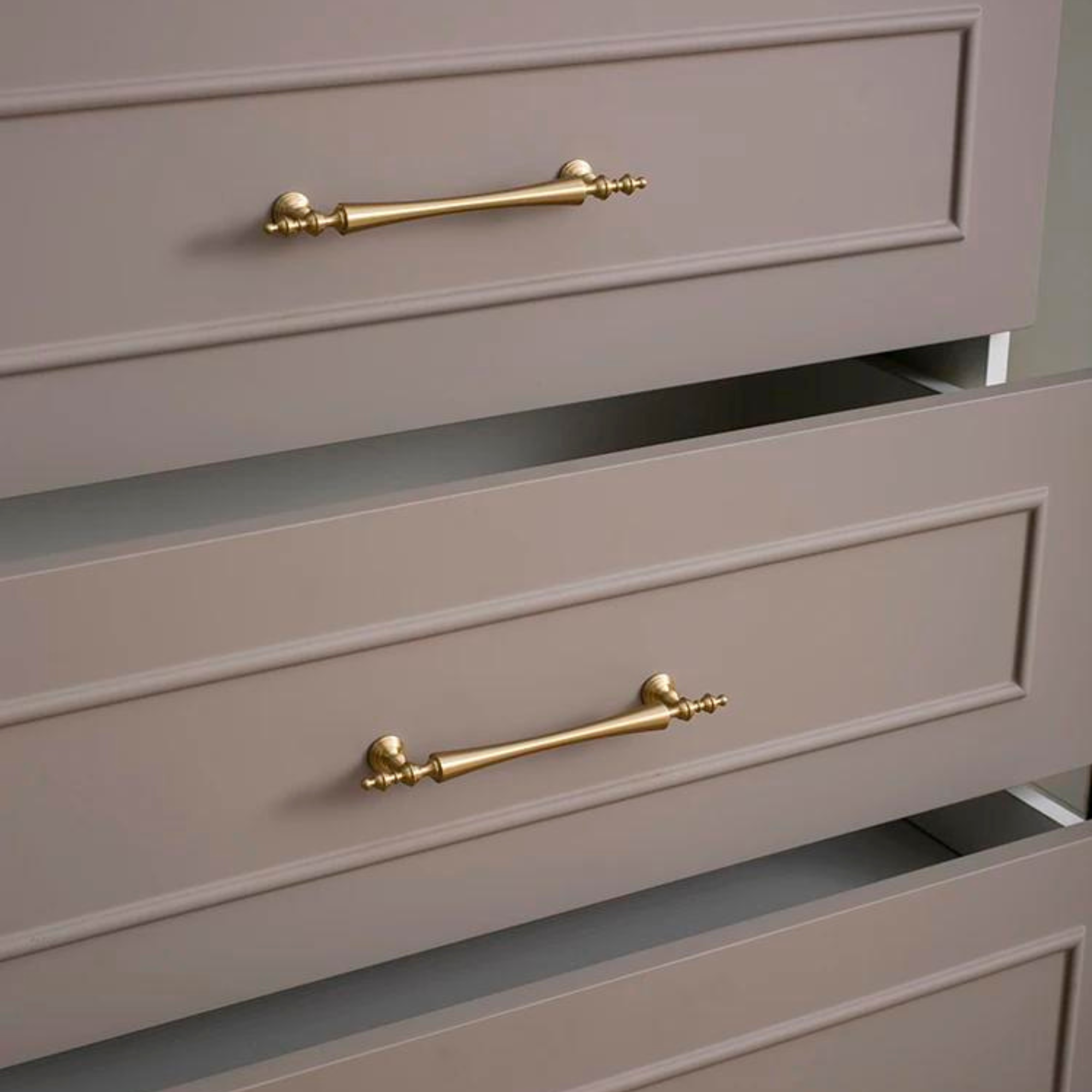 Brushed Brass Pulls | Cidaris