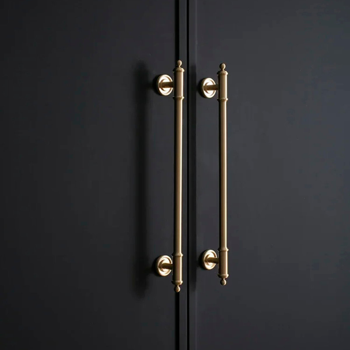 Brushed Brass Pulls | Percolo