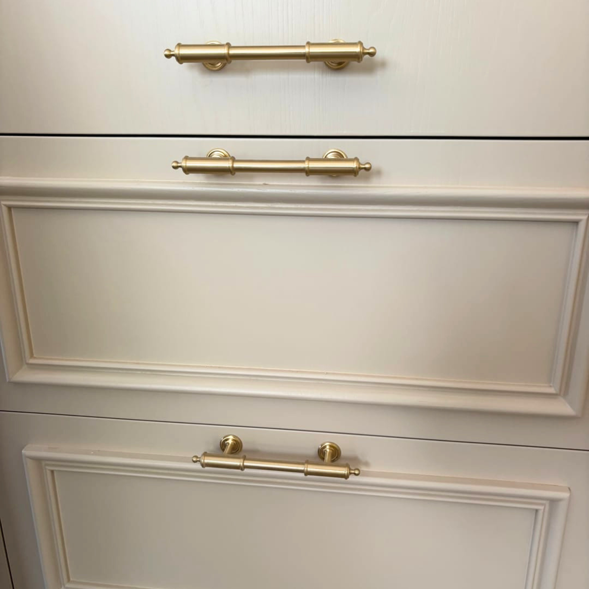 Brushed Brass Pulls | Percolo