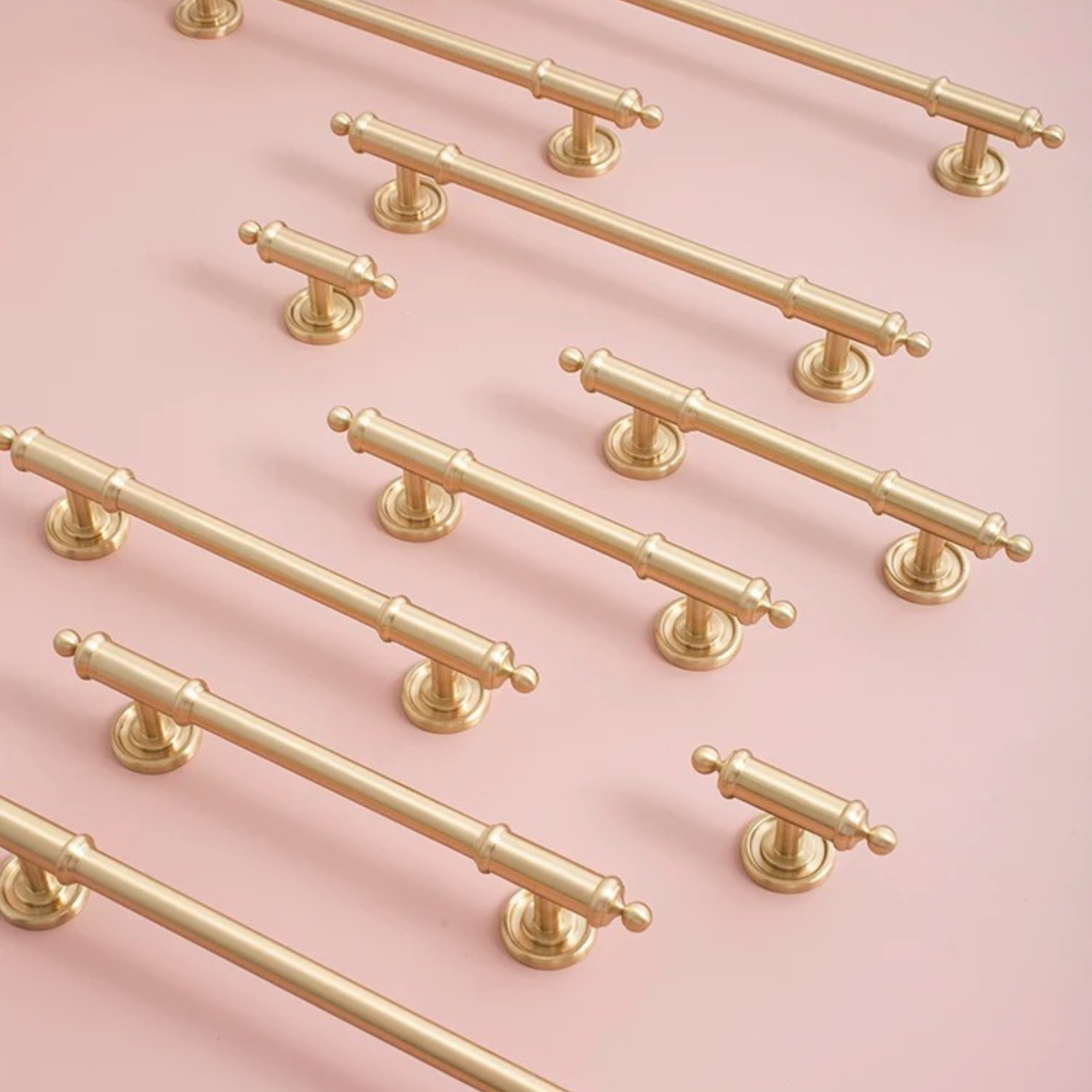 Brushed Brass Pulls | Percolo