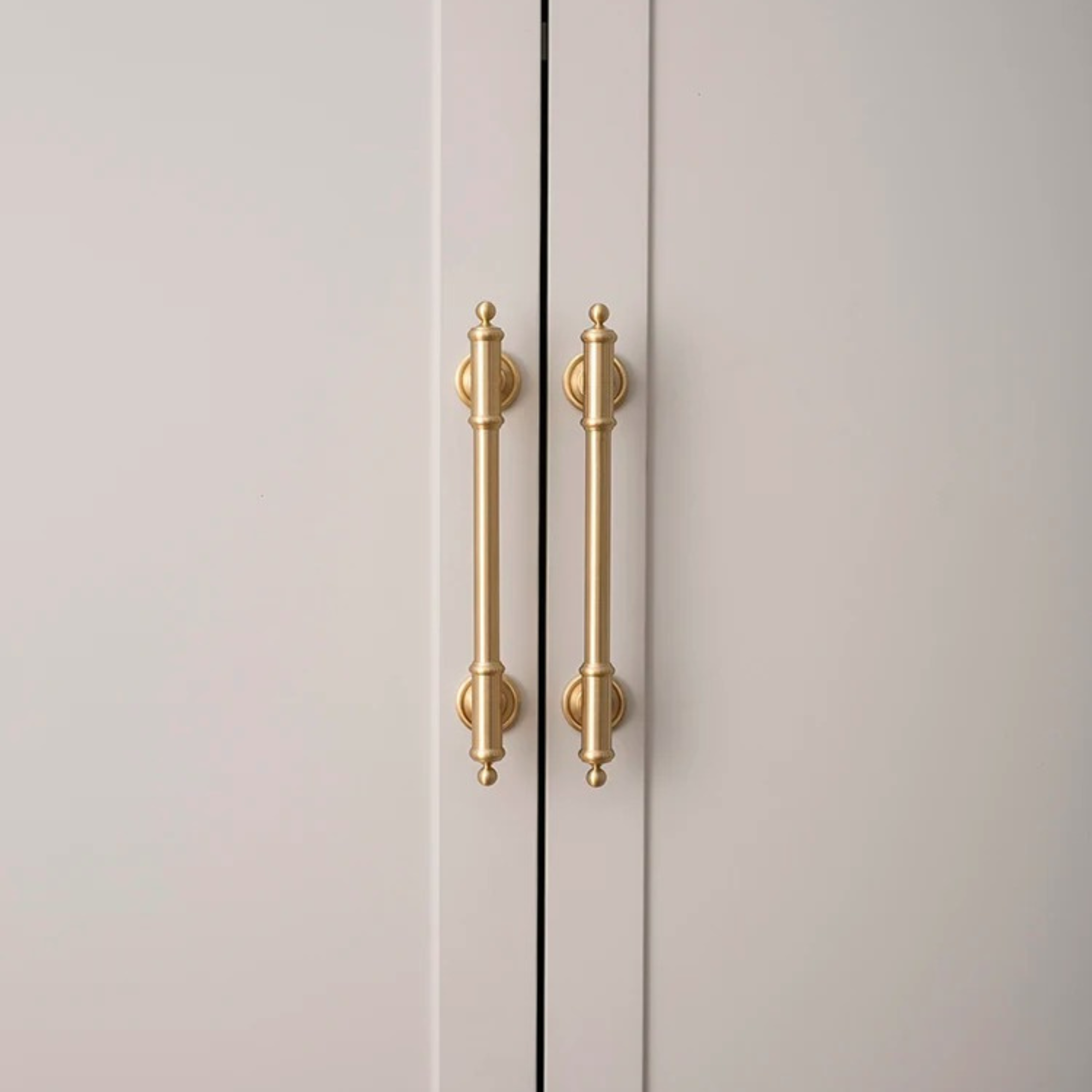 Brushed Brass Pulls | Percolo