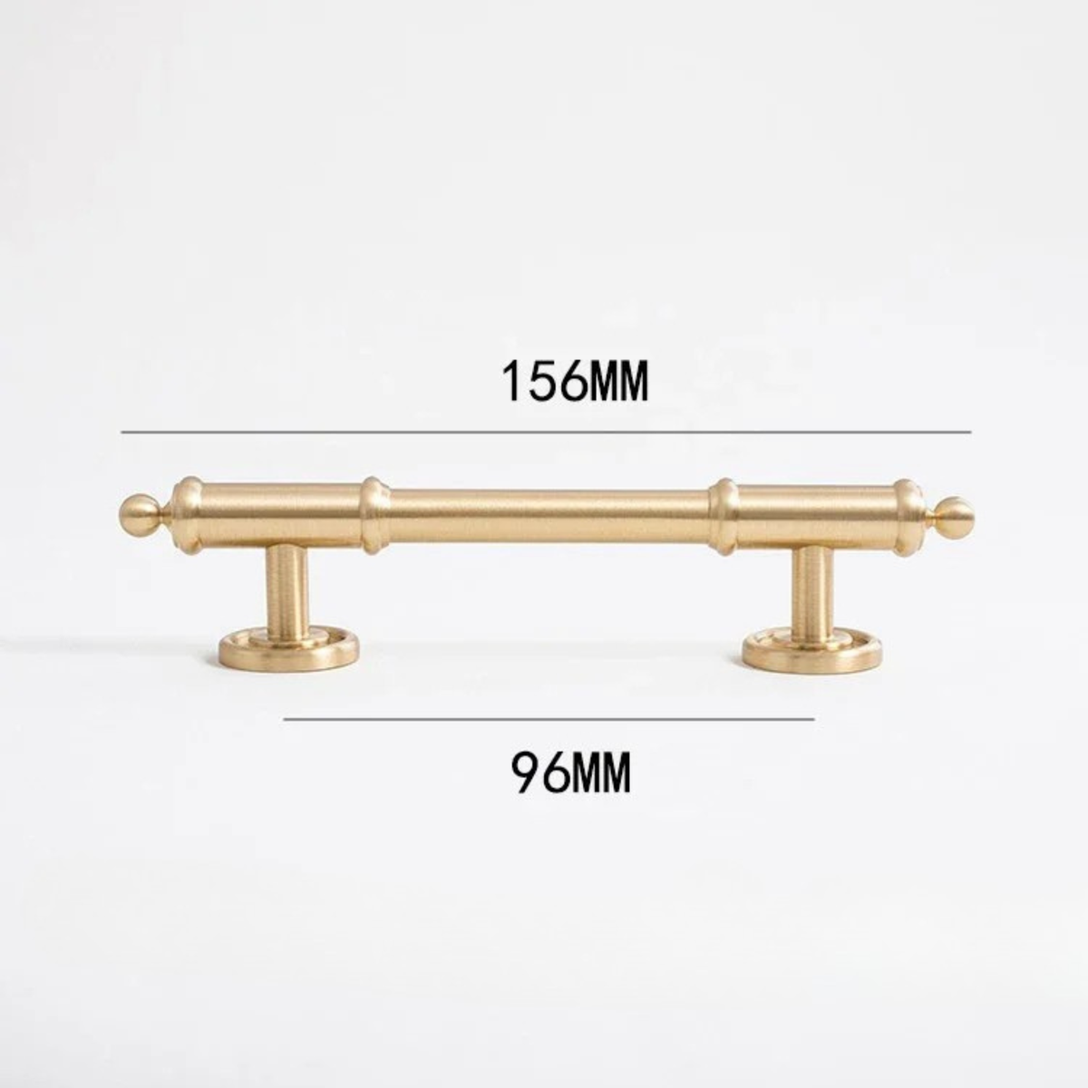 Brushed Brass Pulls | Percolo