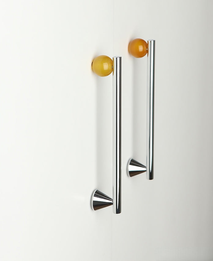 Polished Chrome & Stone Pulls | Volu