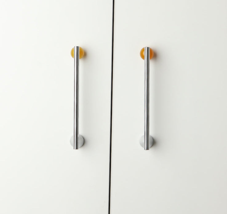 Polished Chrome & Stone Pulls | Volu