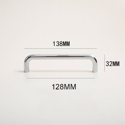 Minimalist Polished Chrome Handles | Caelum