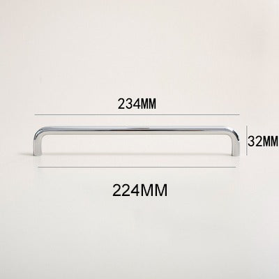 Minimalist Polished Chrome Handles | Caelum