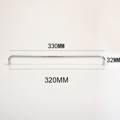 Minimalist Polished Chrome Handles | Caelum