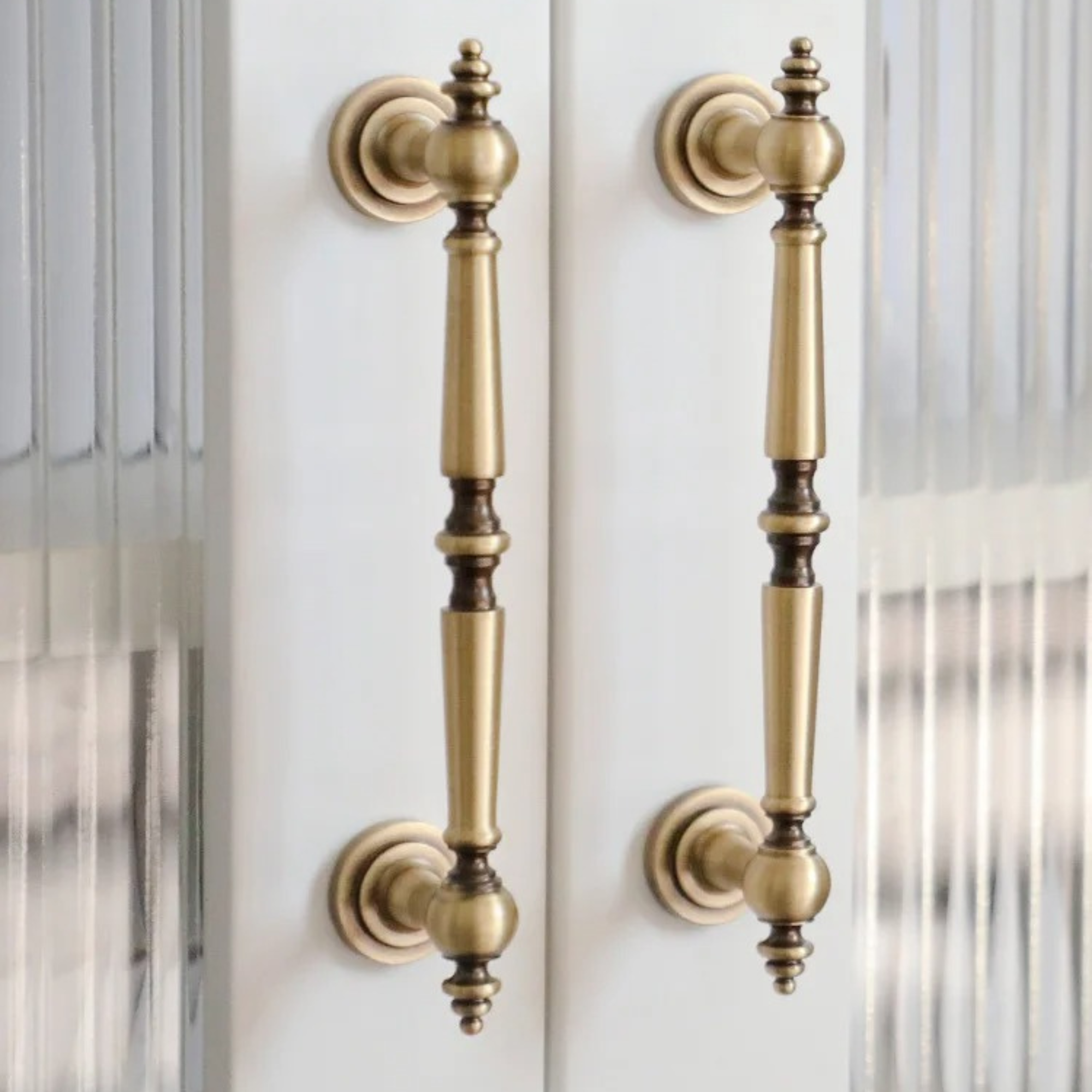 Antique Brass Cabinet Pulls | Theriaca