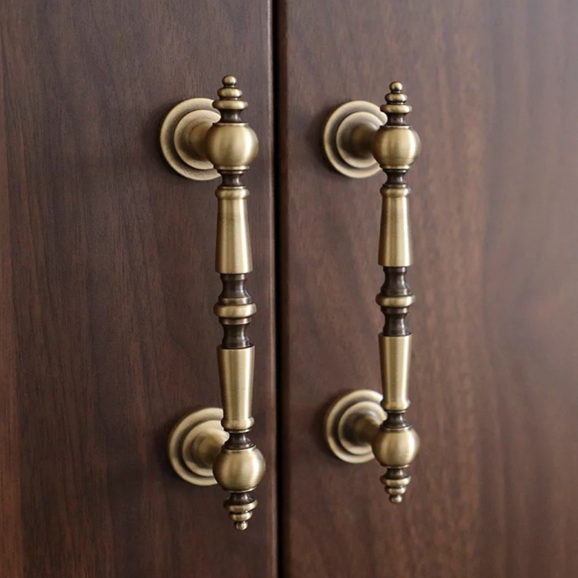 Antique Brass Cabinet Pulls | Theriaca