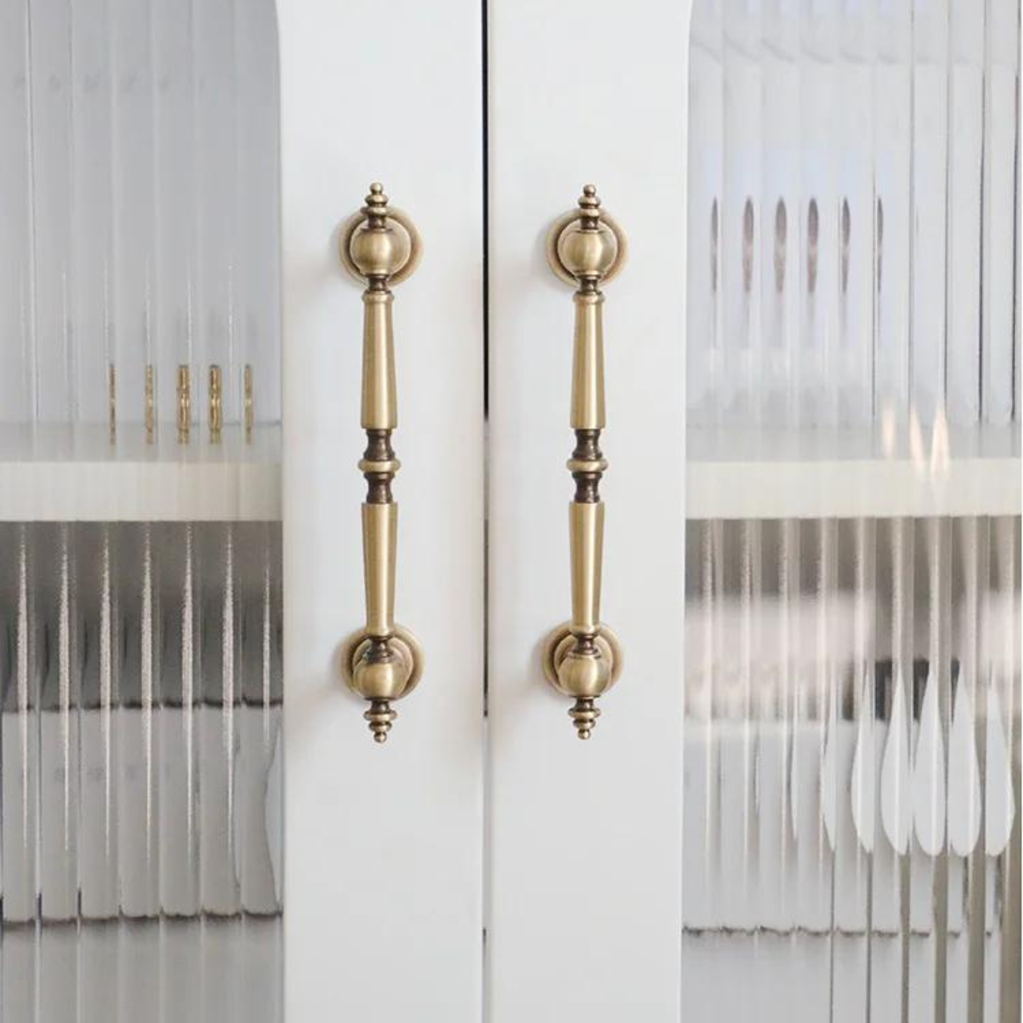 Antique Brass Cabinet Pulls | Theriaca