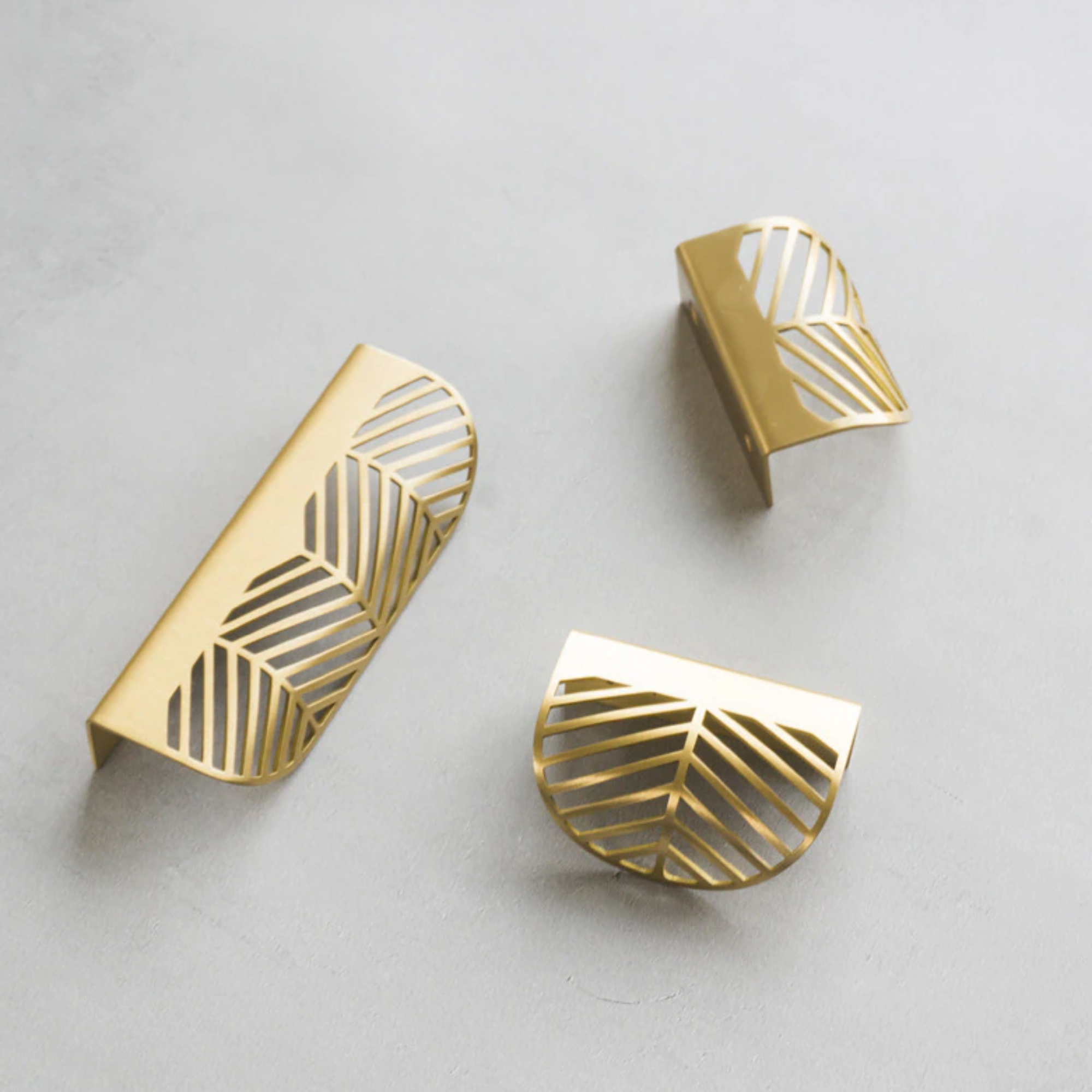 Leaf Inspired Cabinet Pulls | Aurum Folium