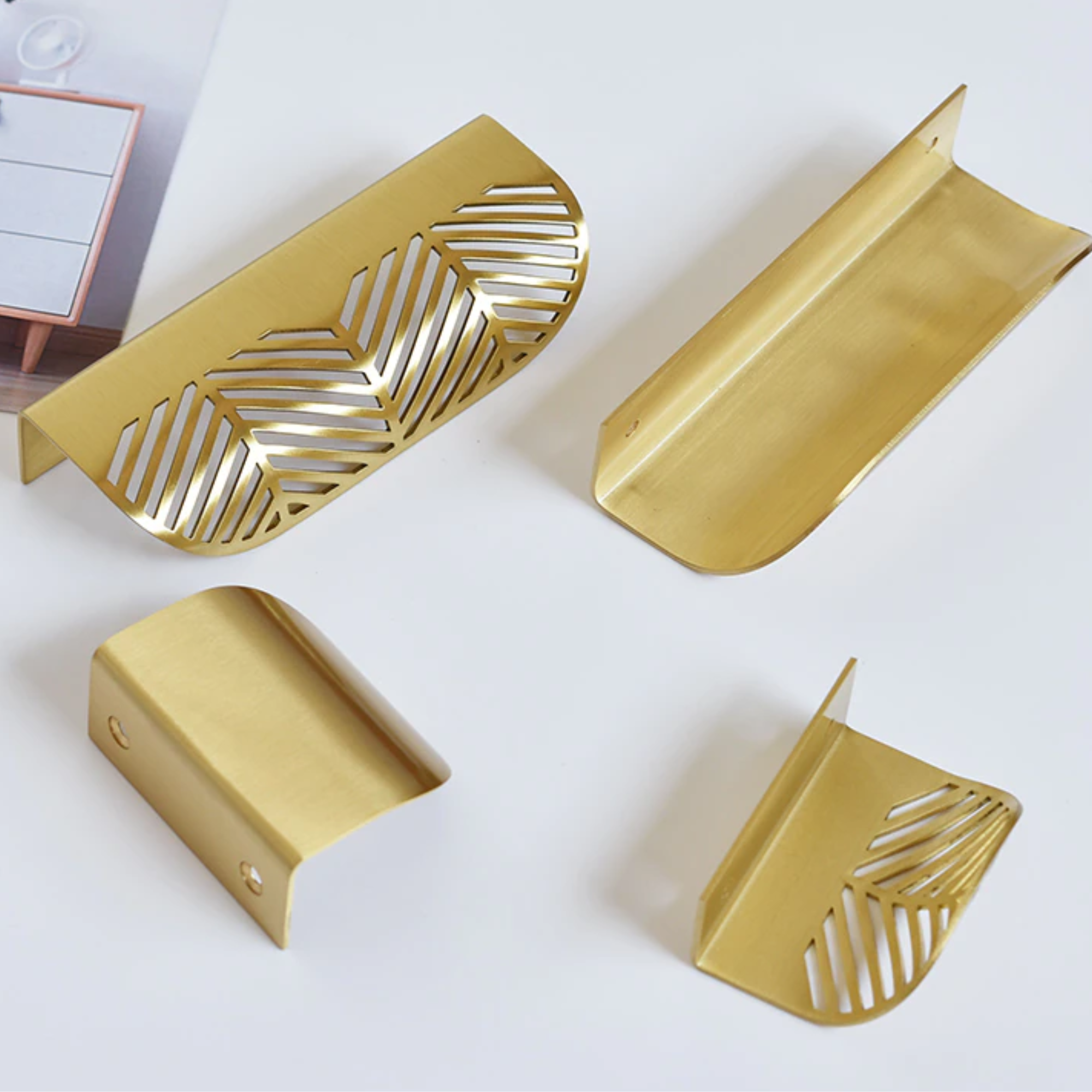 Leaf Inspired Cabinet Pulls | Aurum Folium