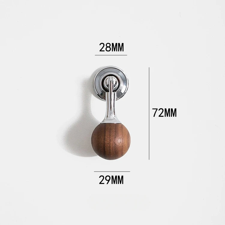 Polished Chrome & Wood Pulls | Auriola