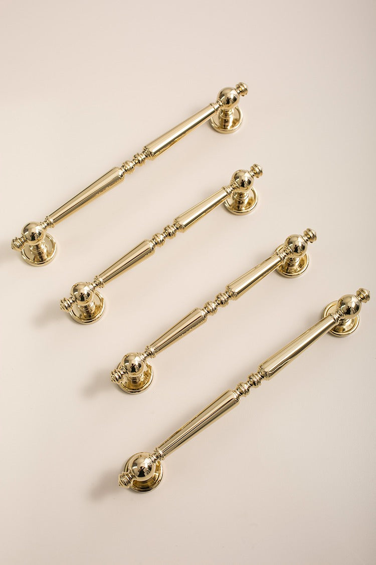 Polished Brass Cabinet Pulls | Tenebrae