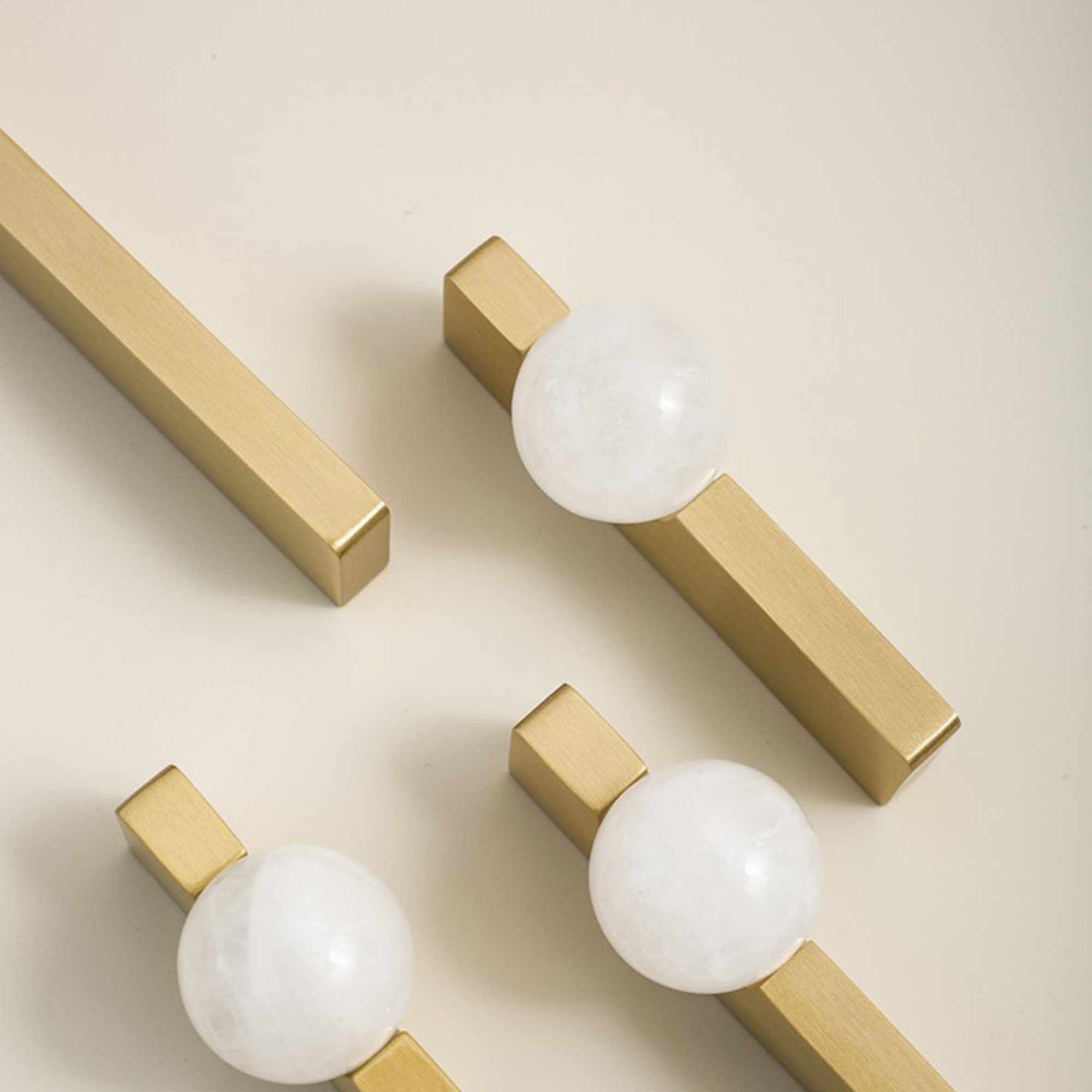 Stone Geometric Pulls | Lapis Ornatus