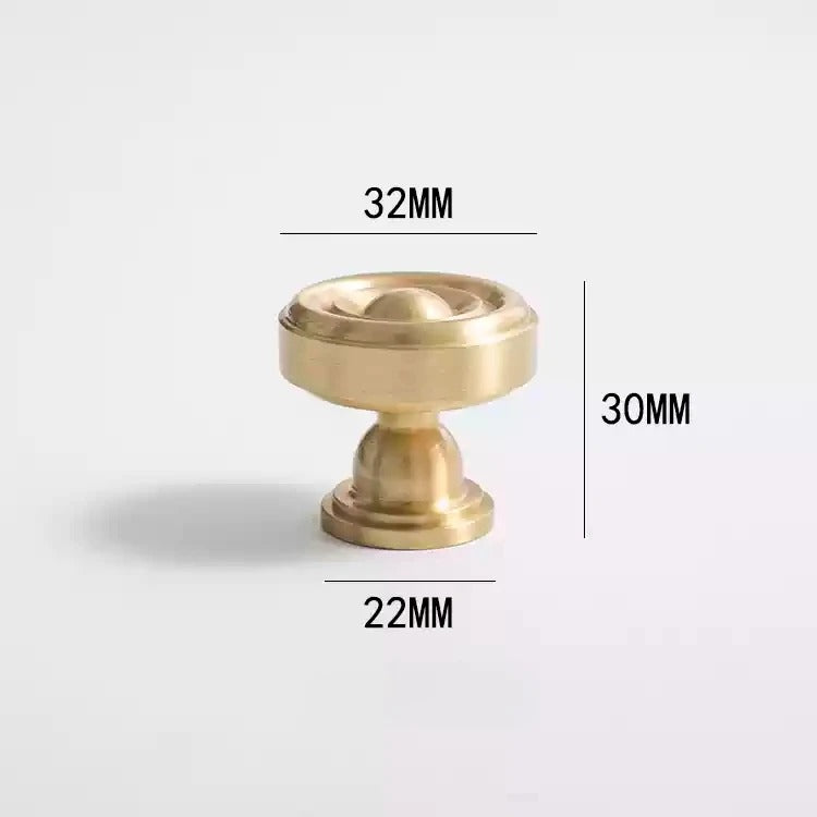 Brushed Brass Pulls | Cidaris