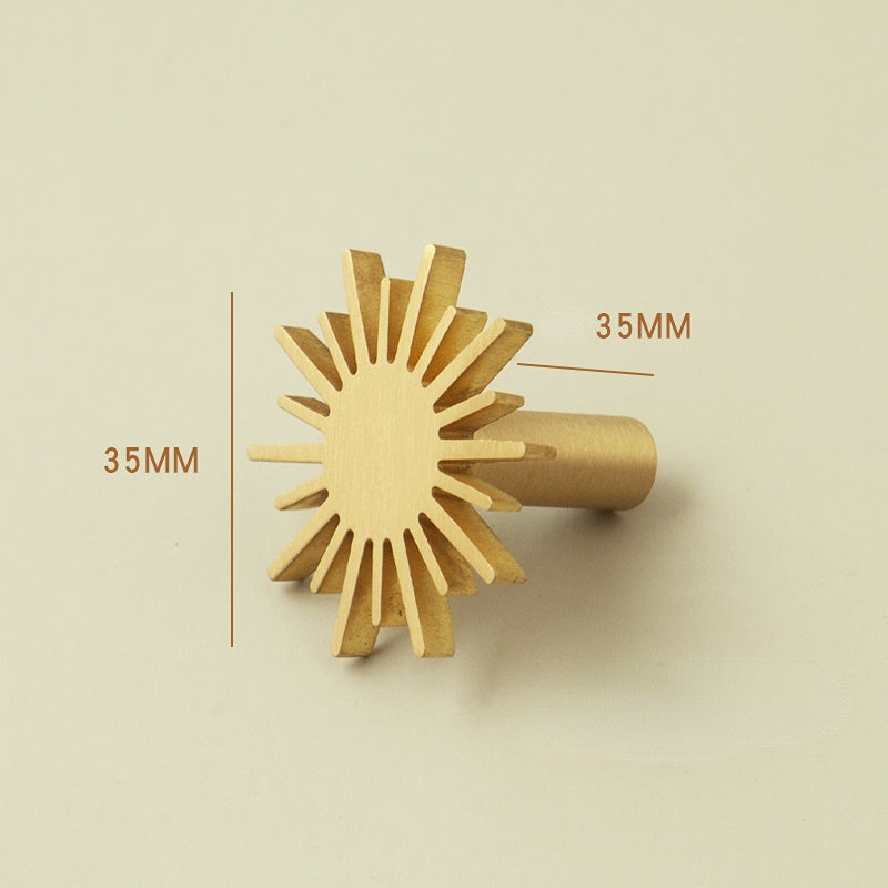 Sunshine Star Cabinet Knobs | Solis Stella